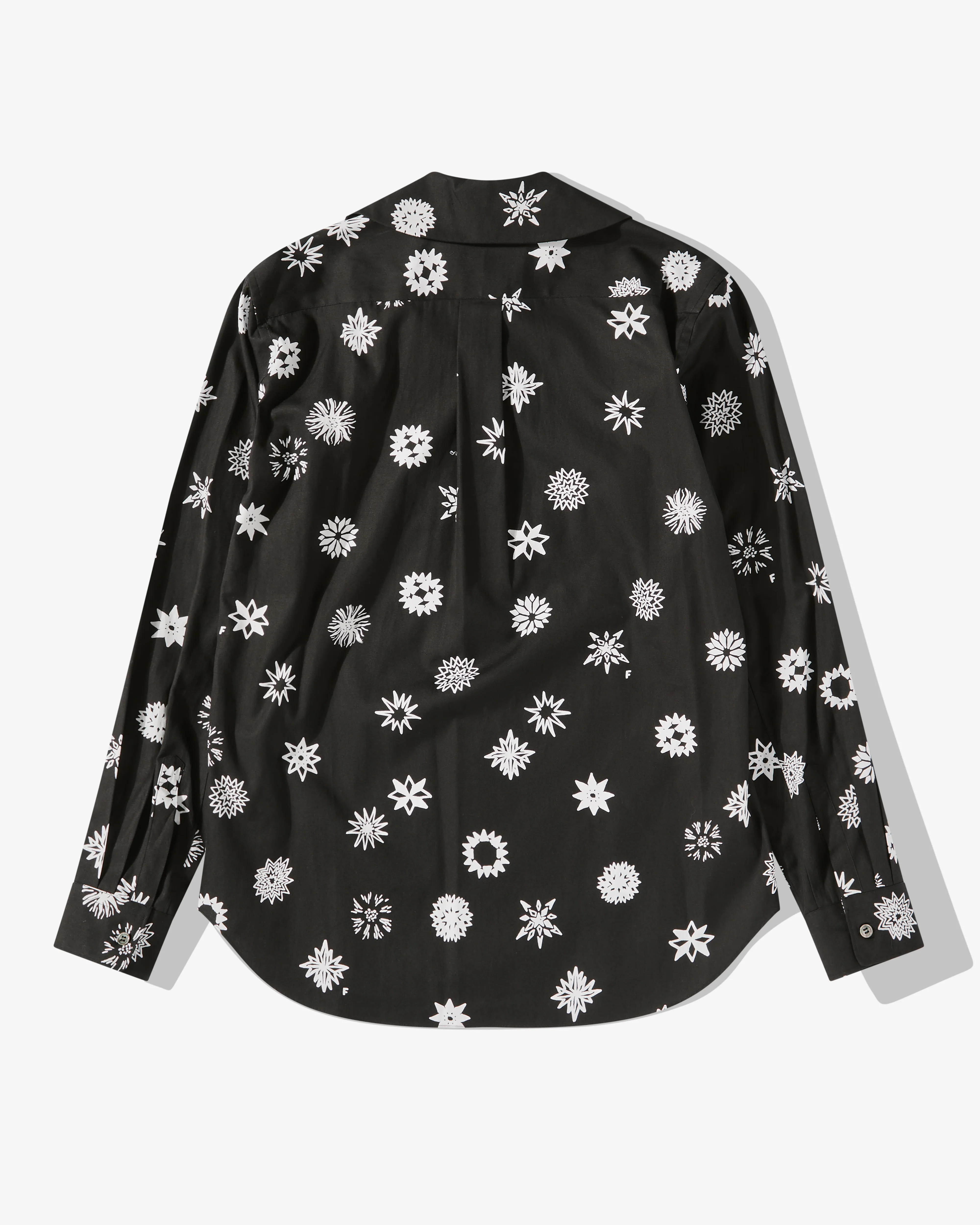 Black Comme Des Garçons - Filip Pagowski Ruffled Shirt - (Print A) - Image 2