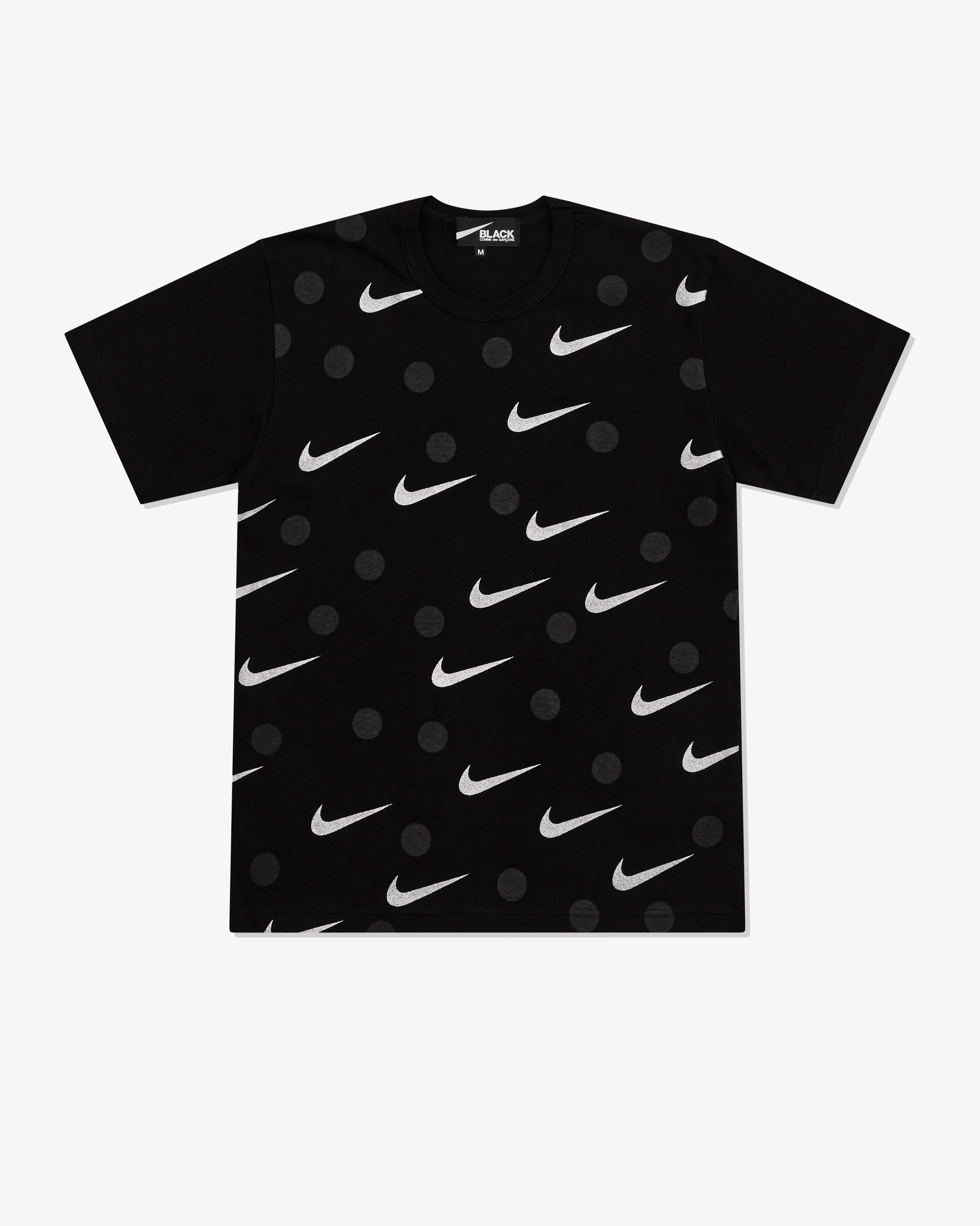 Black Comme des Garçons - Nike Printed T-Shirt - (Black)