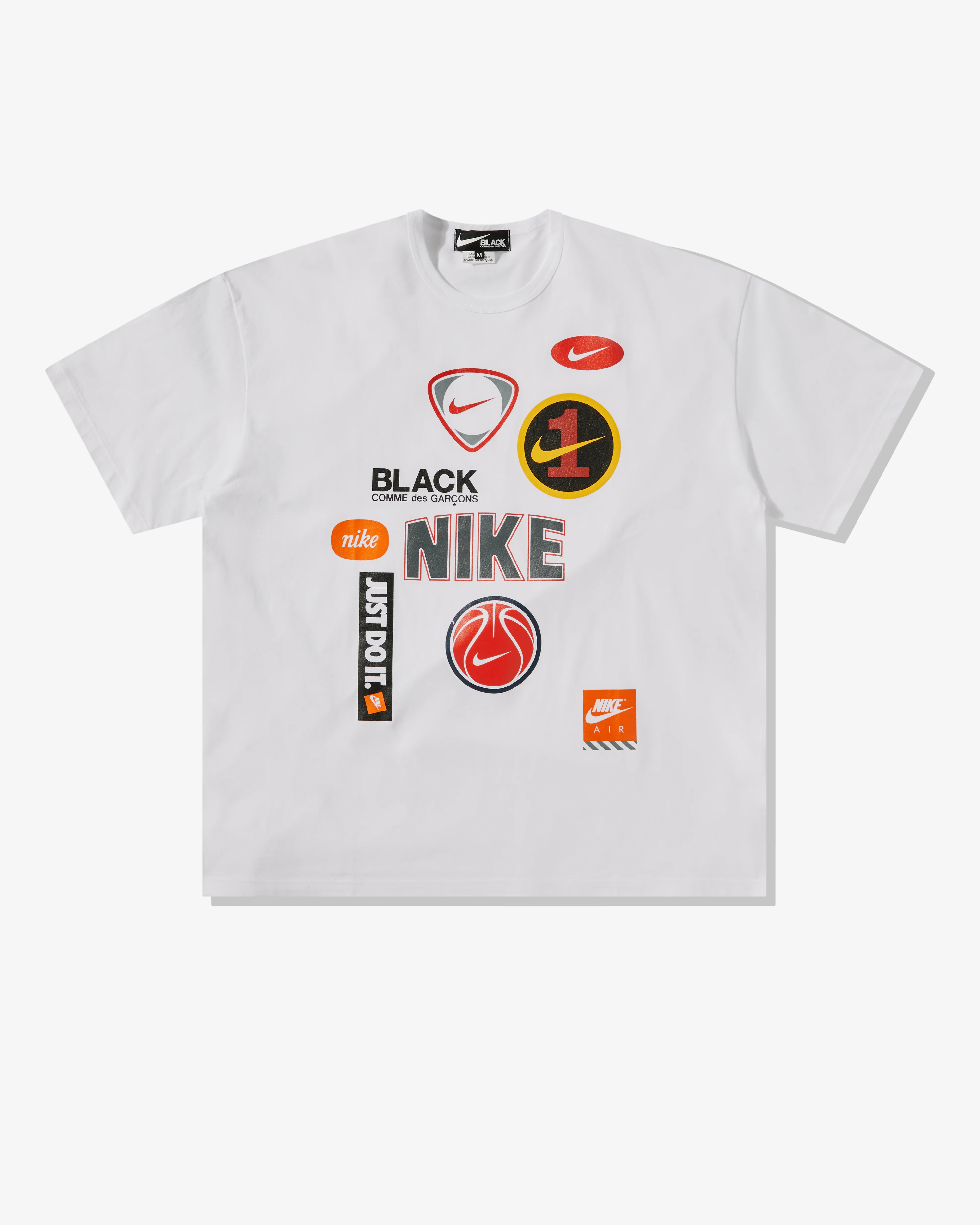 Black Comme Des Garçons - Nike T-Shirt - (White)