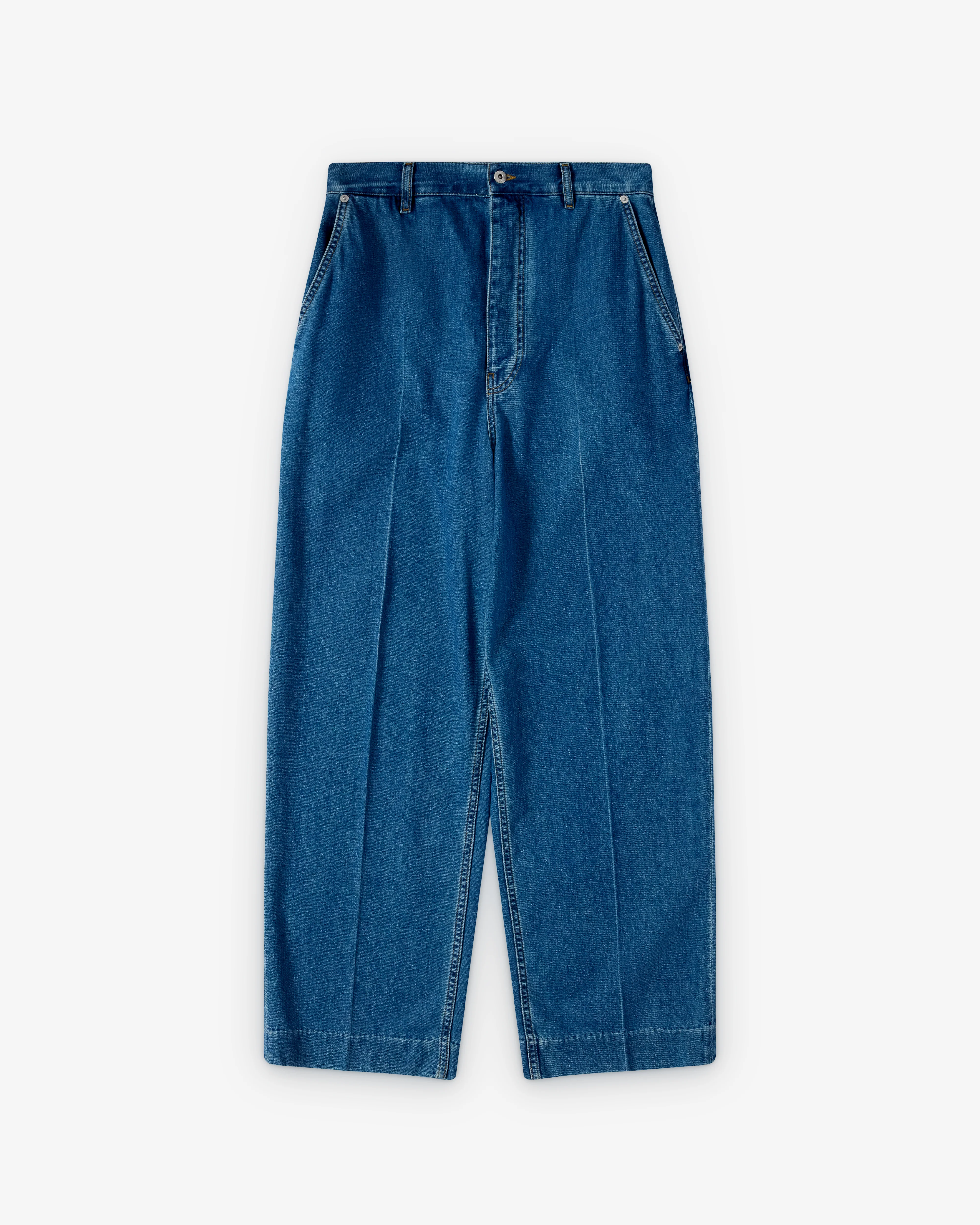Bottega Veneta - Men's Atlantic Blue Straight Jeans - (Blue)