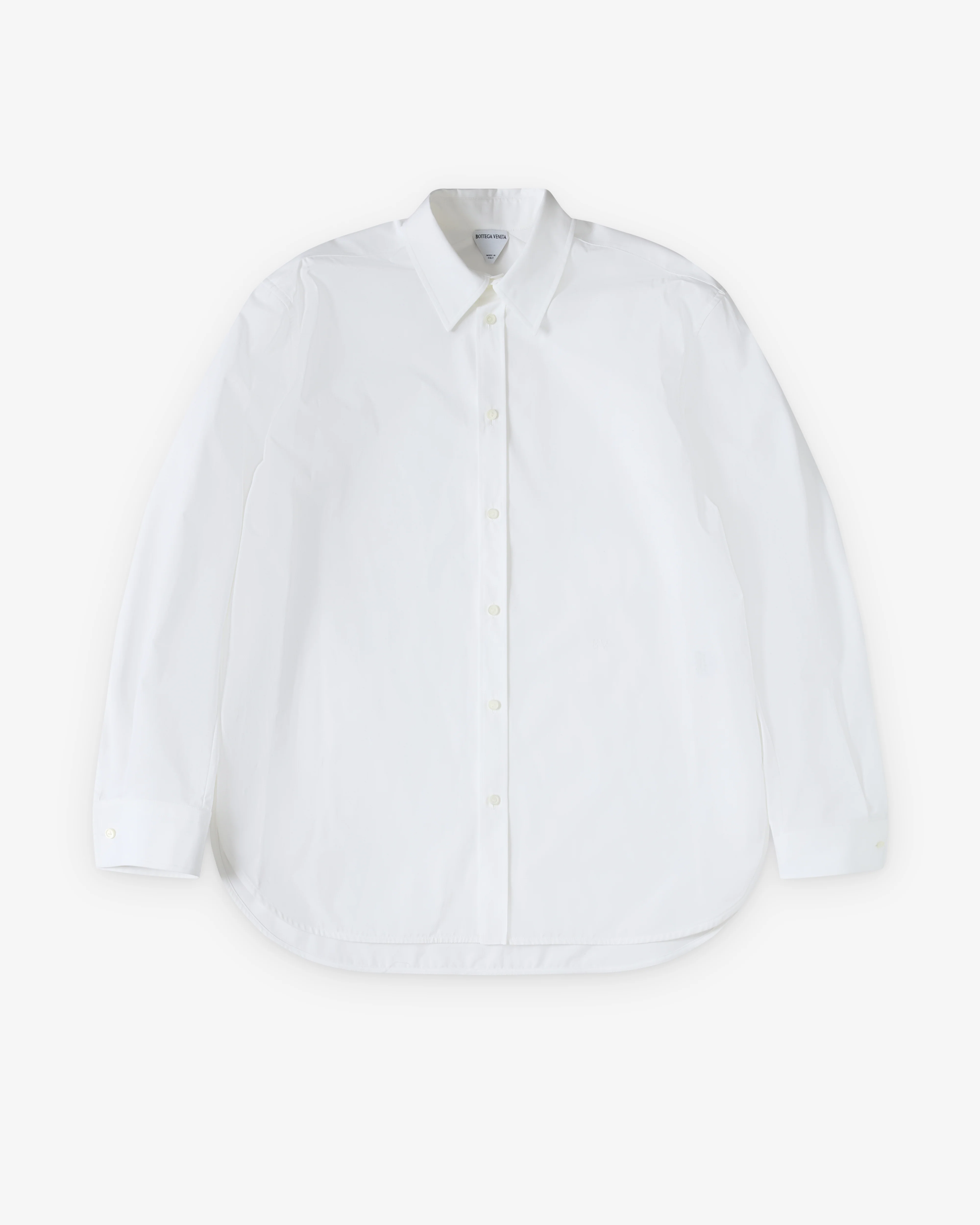 Bottega Veneta - Men's Cotton Poplin Shirt - (White)