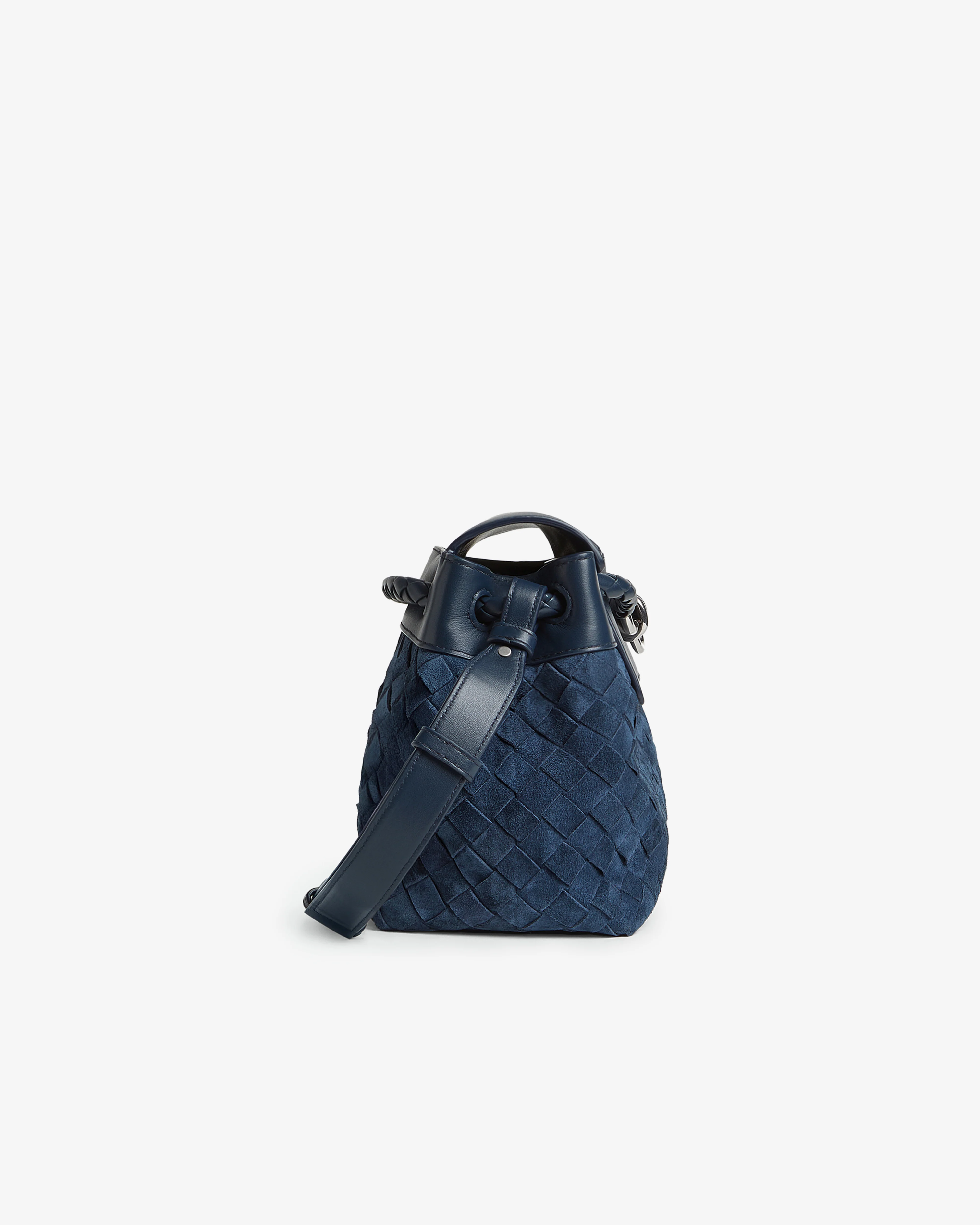 Bottega Veneta - Men's Small Andiamo Messenger - (Neptune) - Image 4