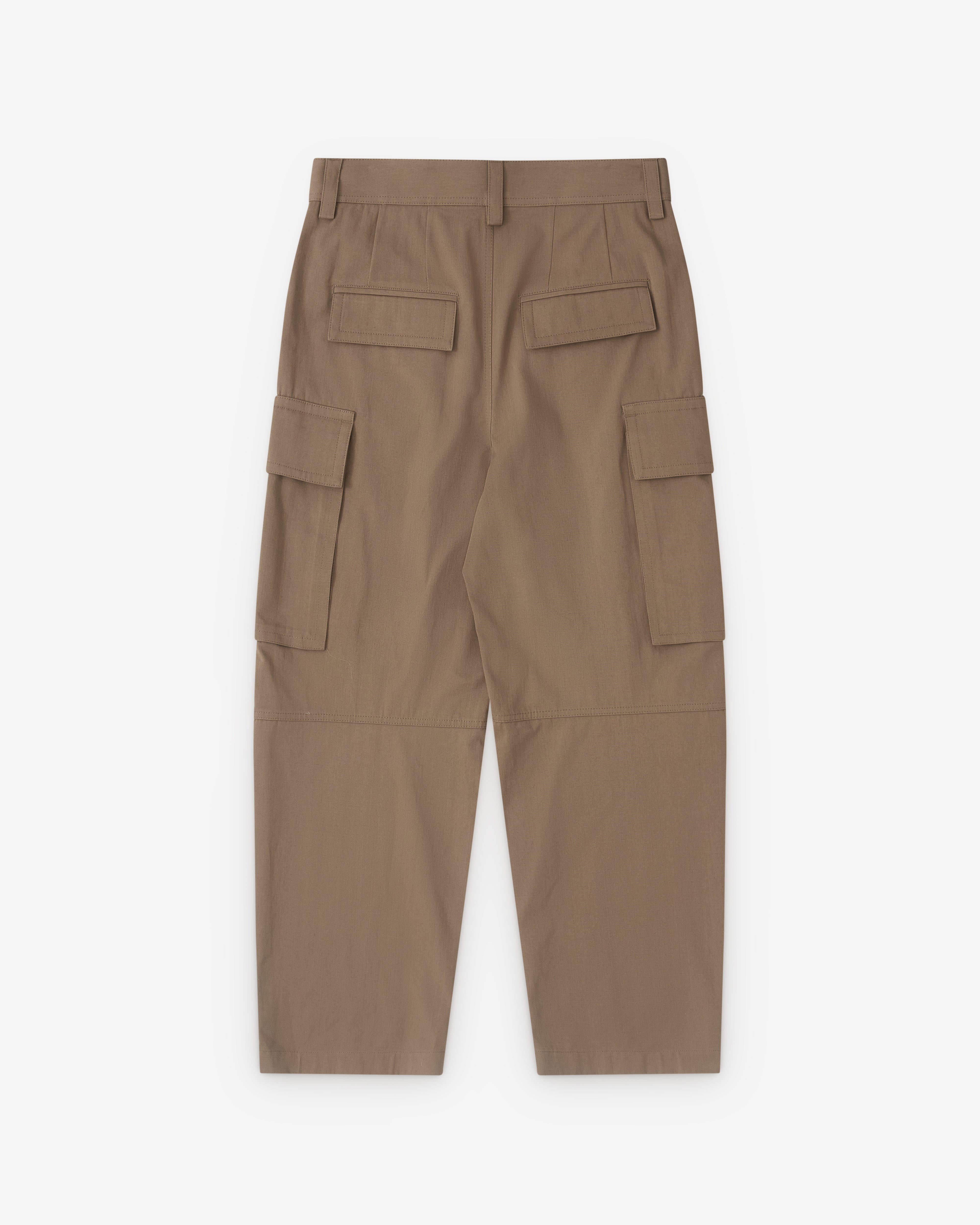 Bottega Veneta - Men's Cotton Twill Cargo Trousers - (Grey Seal) - Image 2
