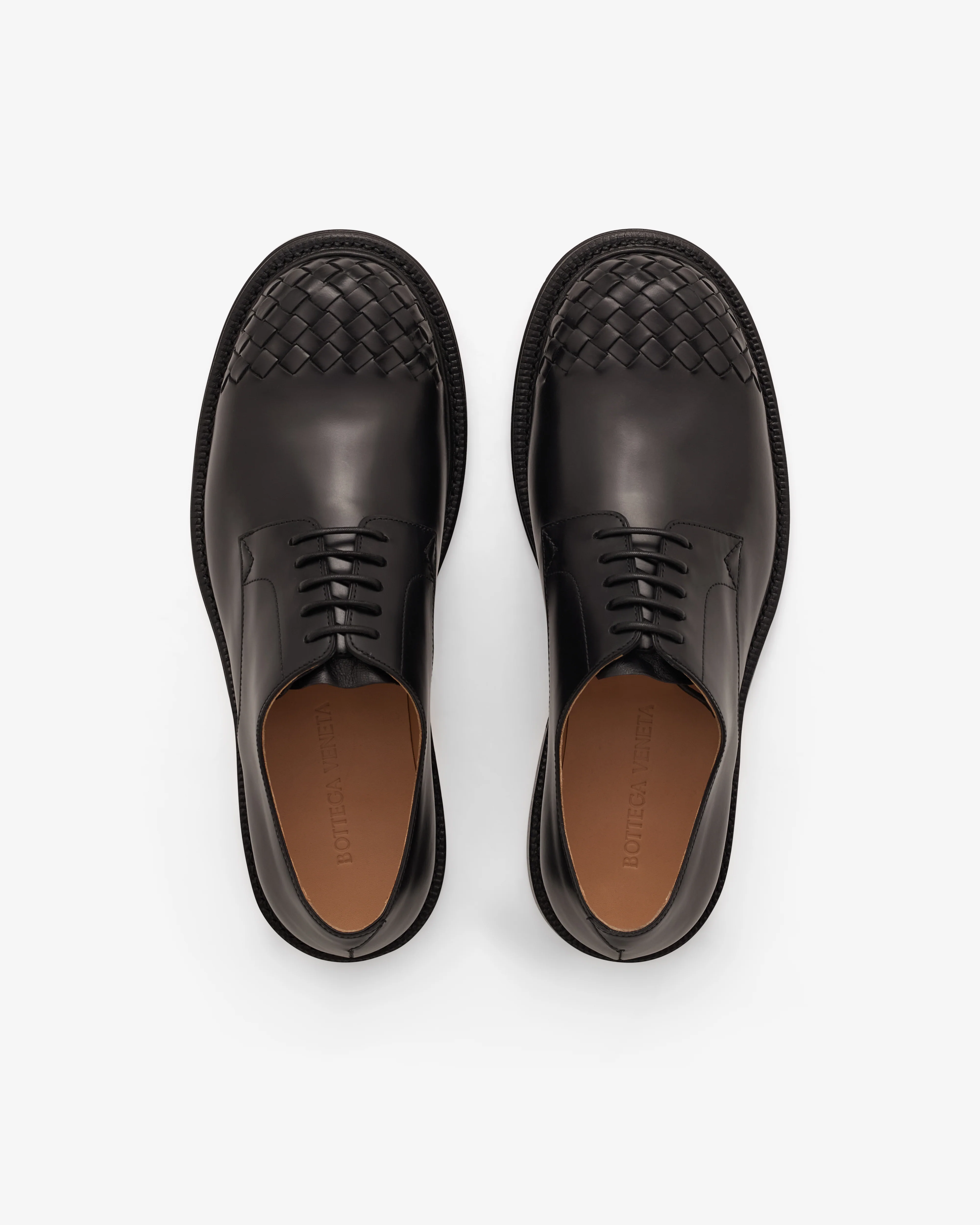 Bottega Veneta - Men’s James Lace-Up Shoe - (Black) - Image 5