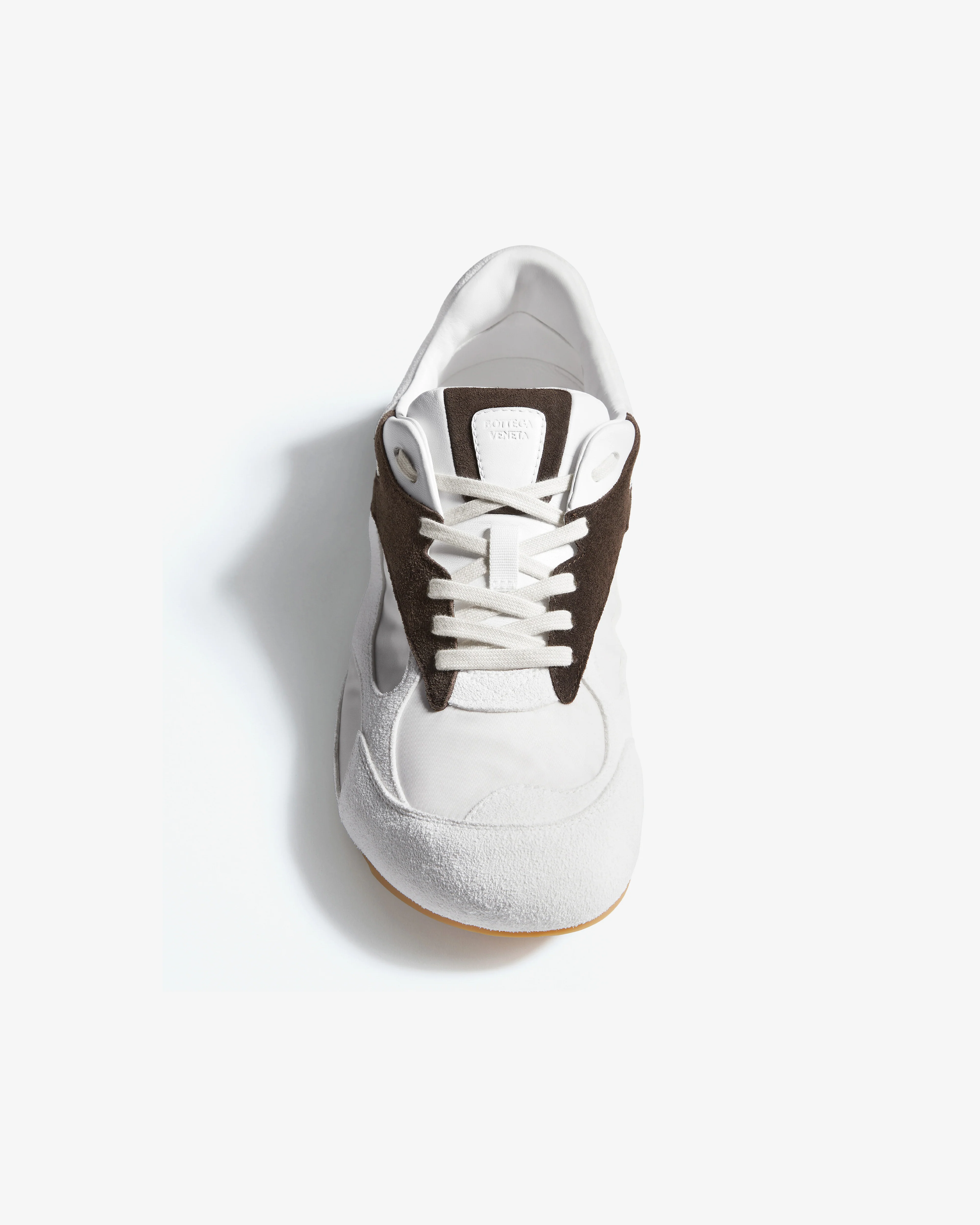 Bottega Veneta - Men's Orbit Flash Sneaker - (Optic White/Espresso) - Image 2