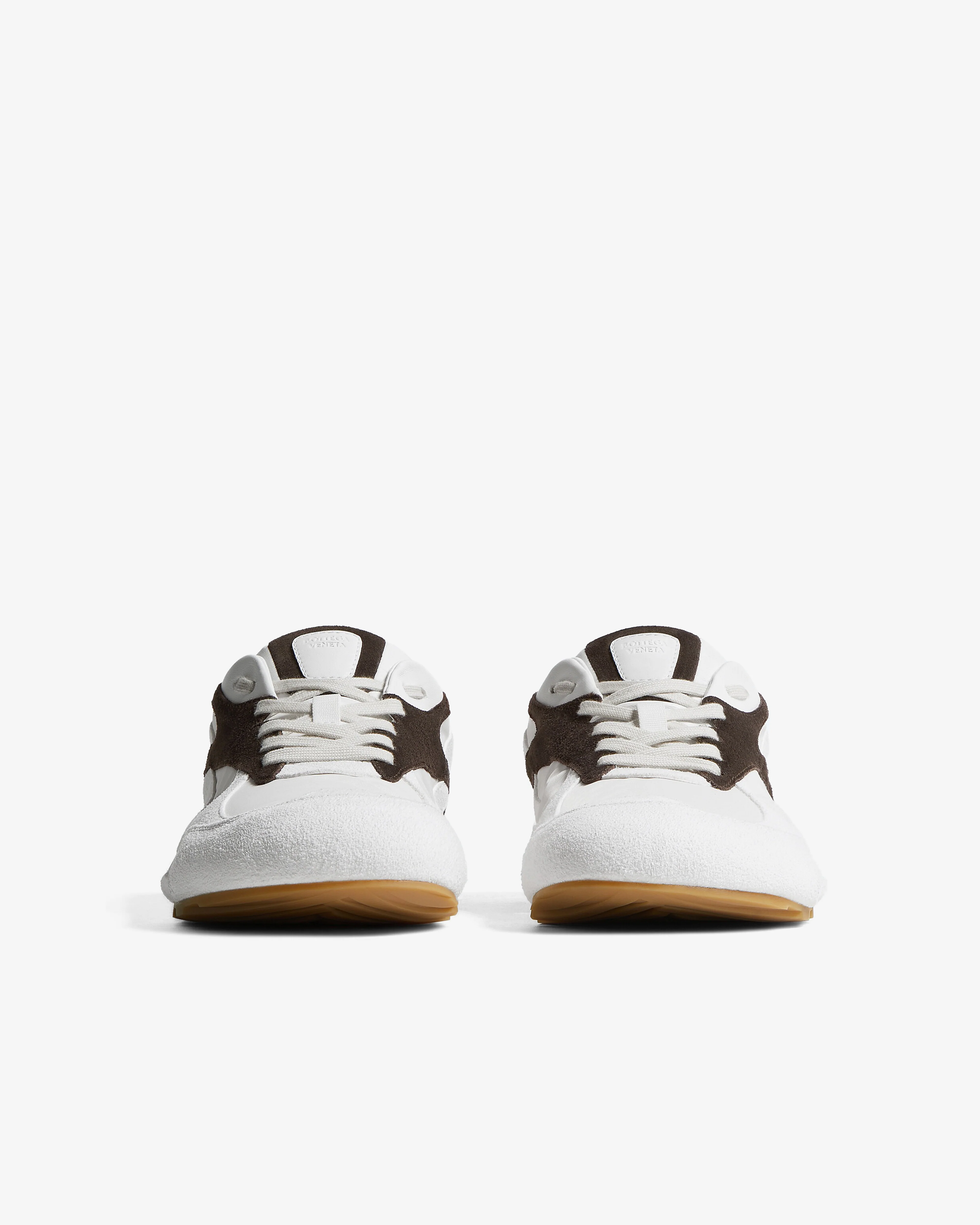 Bottega Veneta - Men's Orbit Flash Sneaker - (Optic White/Espresso) - Image 4