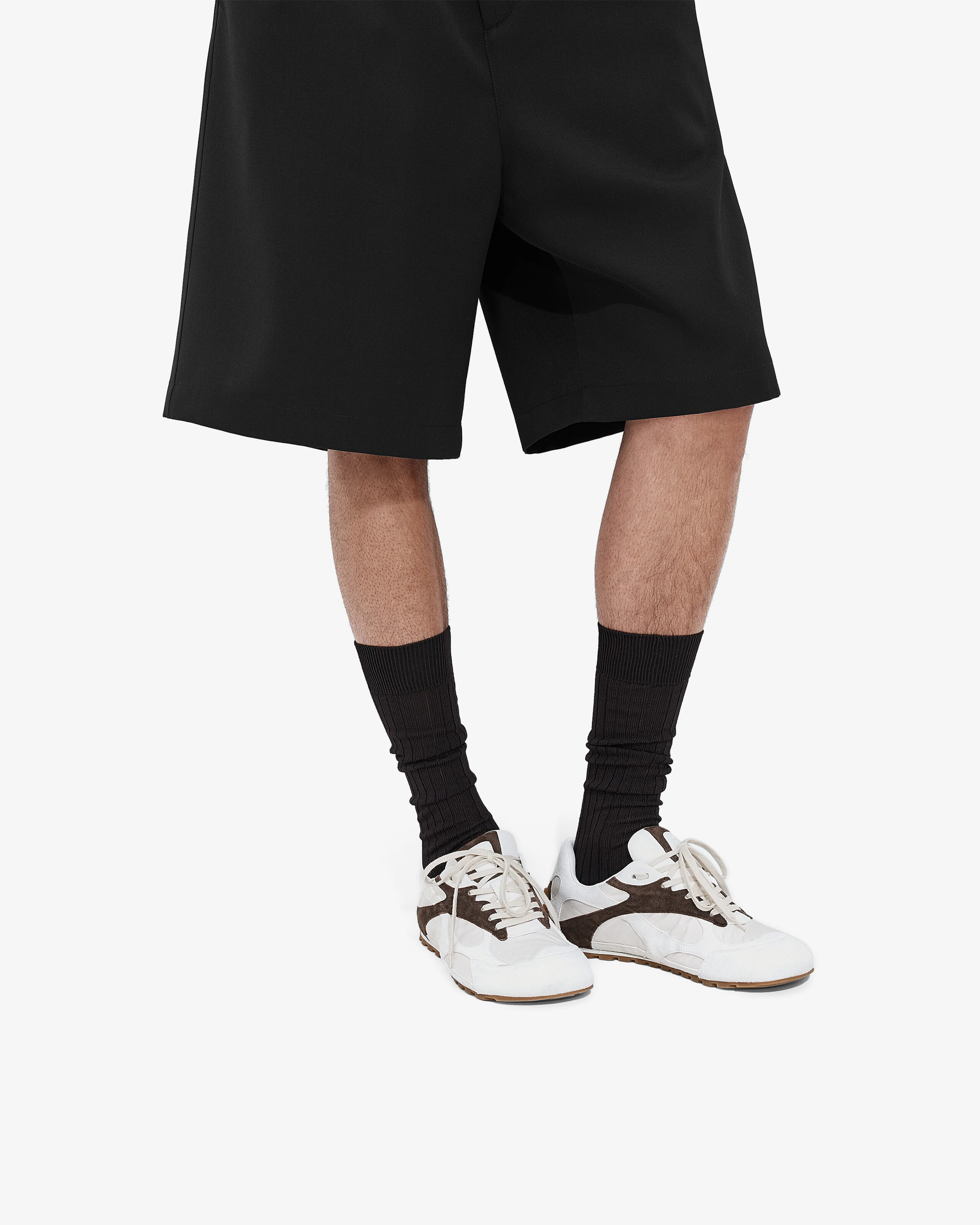 Bottega Veneta - Men's Orbit Flash Sneaker - (Optic White/Espresso) - Image 5