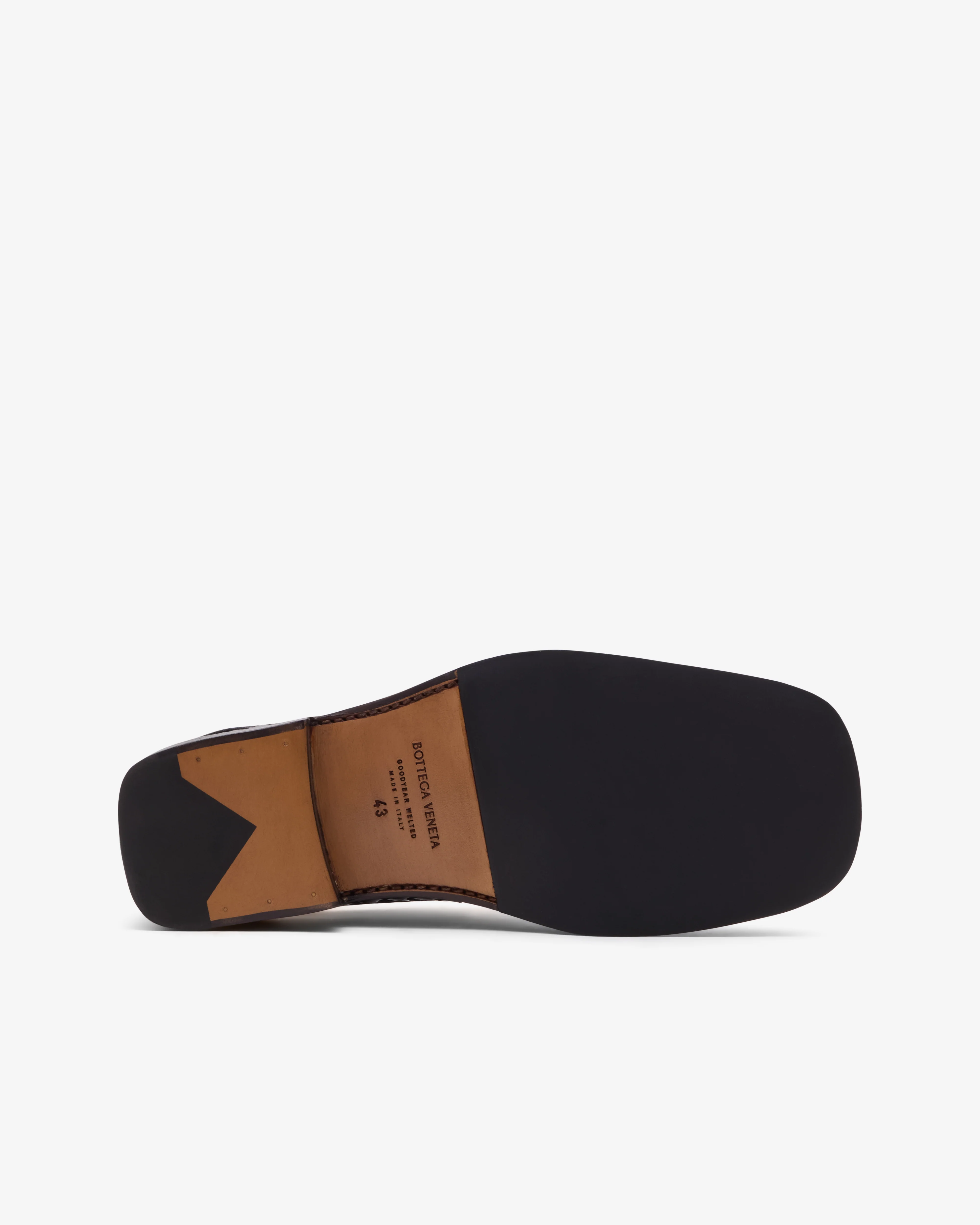 Bottega Veneta - Men's Smashed Lace-Up Shoe - (Black) - Image 5