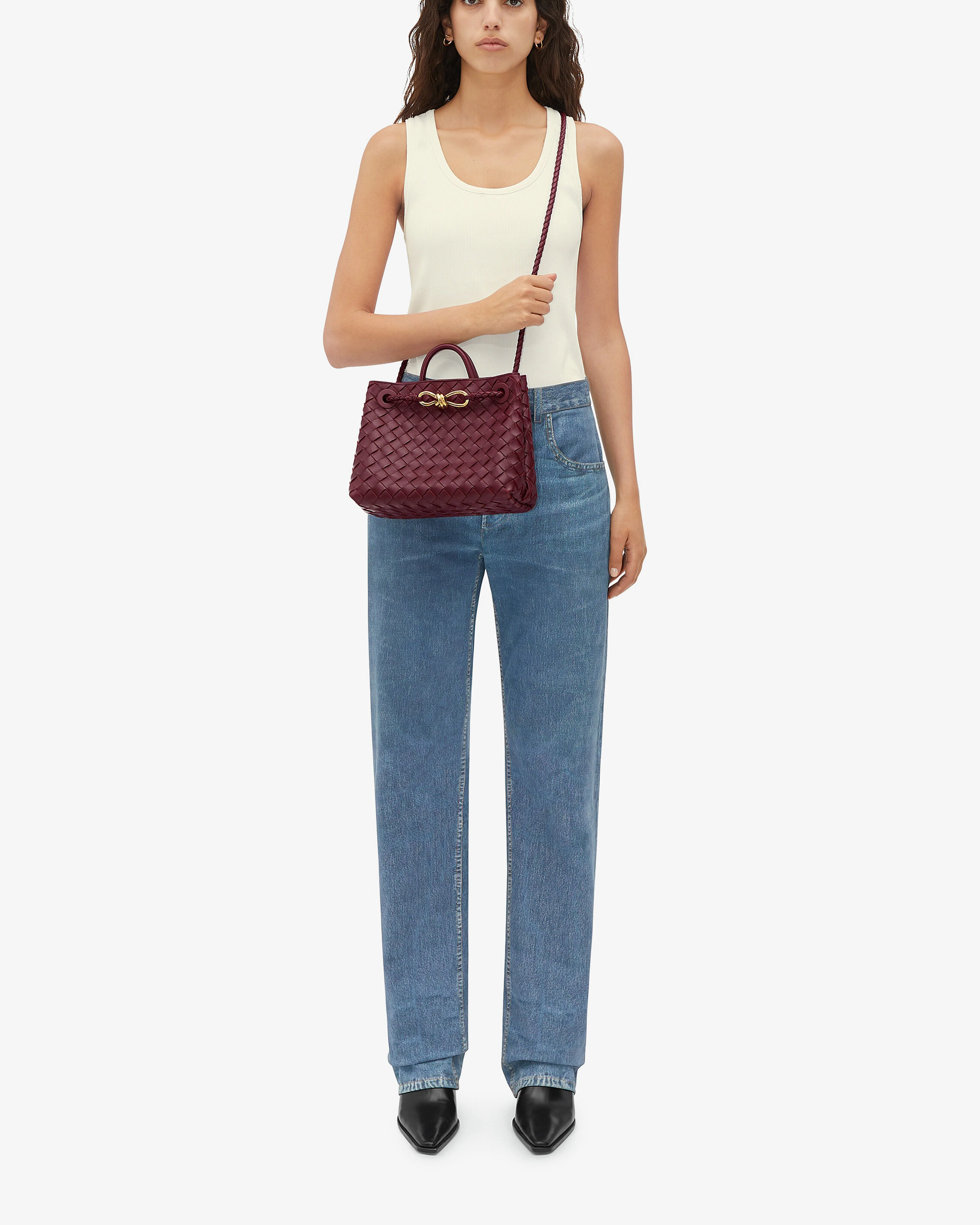 Bottega Veneta - Small Andiamo Bag - (Barolo) - Image 3