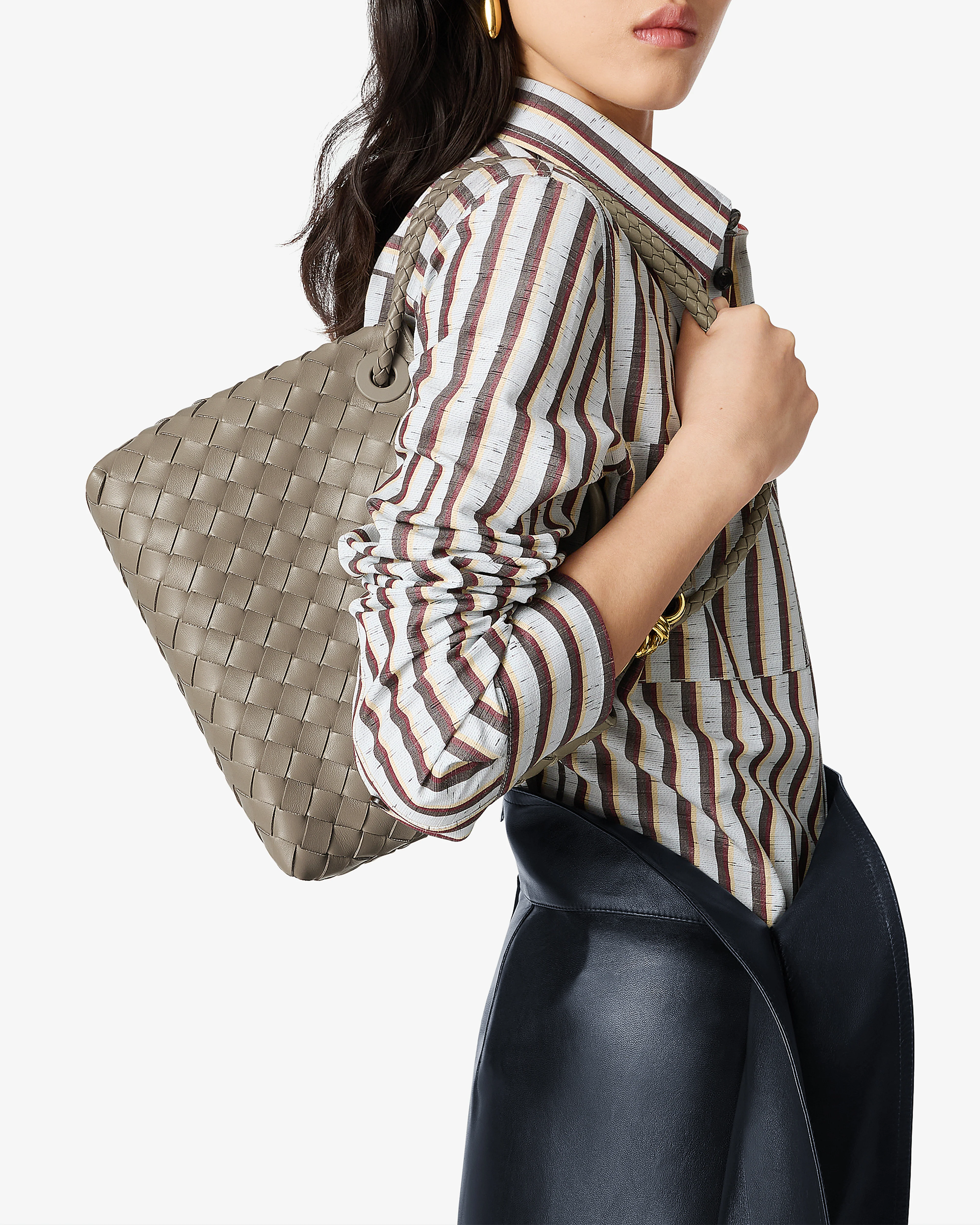 Bottega Veneta - Small Andiamo Bag - (Limestone) - Image 4