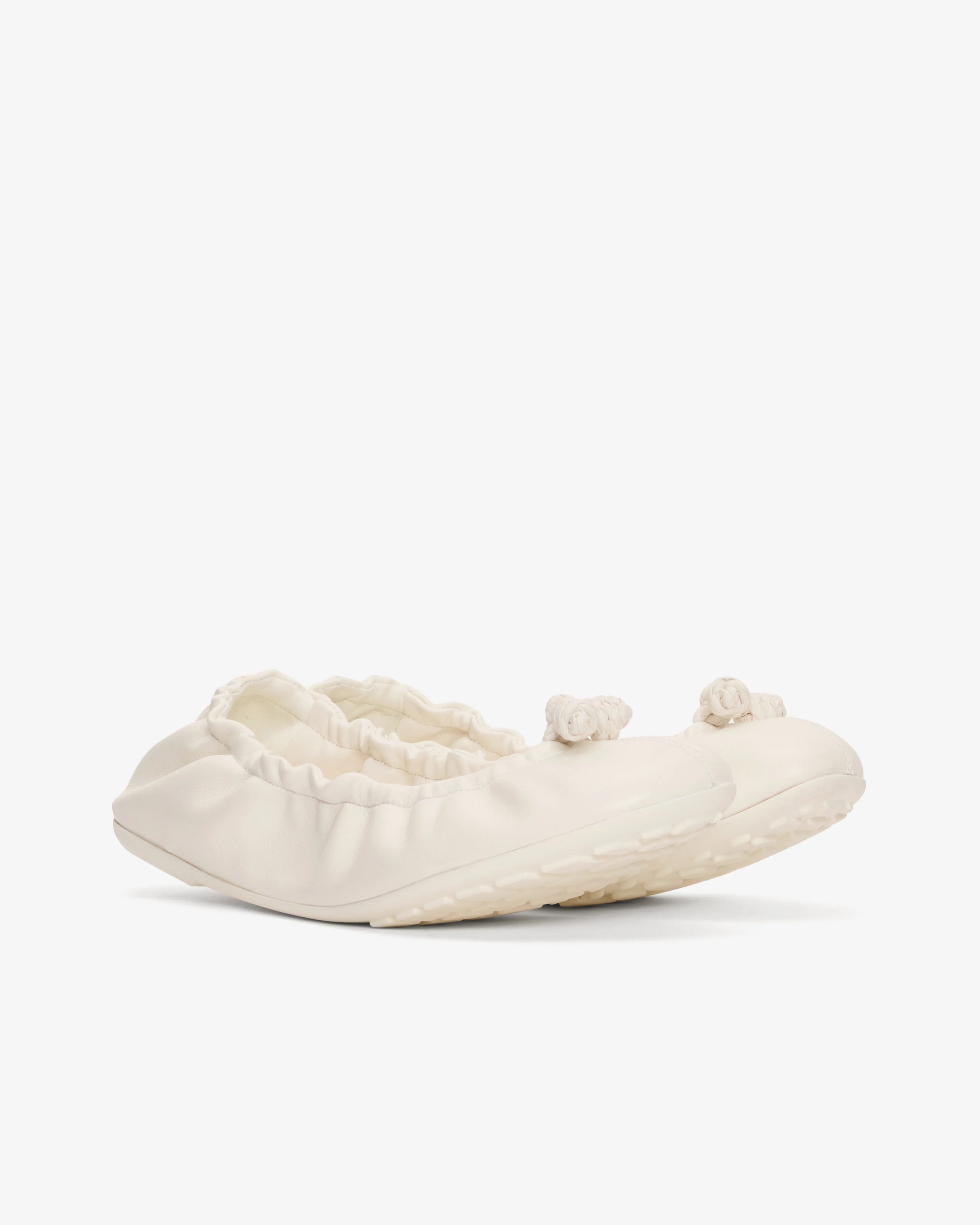Bottega Veneta - Women's Fantasmina Ballerina - (Alabaster) - Image 3
