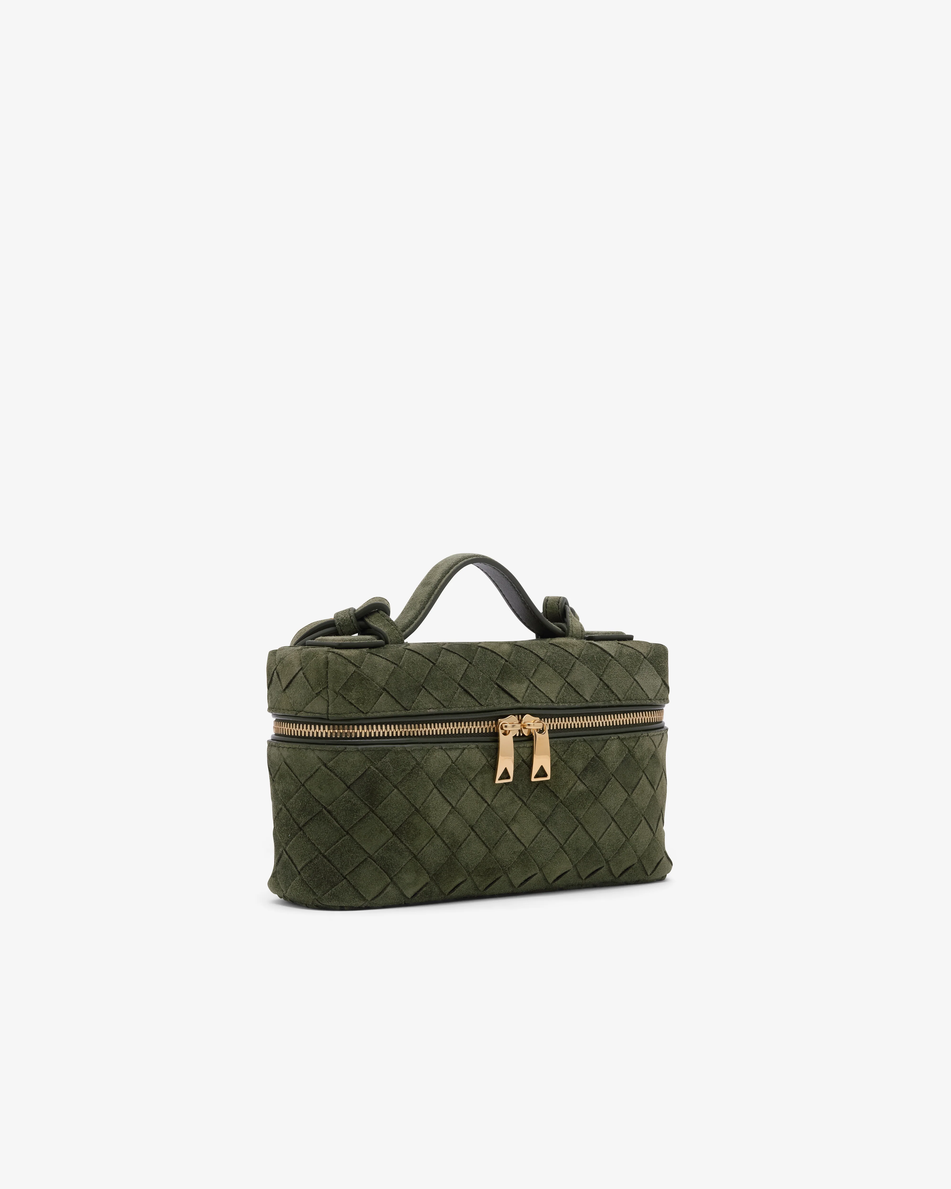Bottega Veneta - Women's Suede Bang Bang - (Mineral) - Image 2