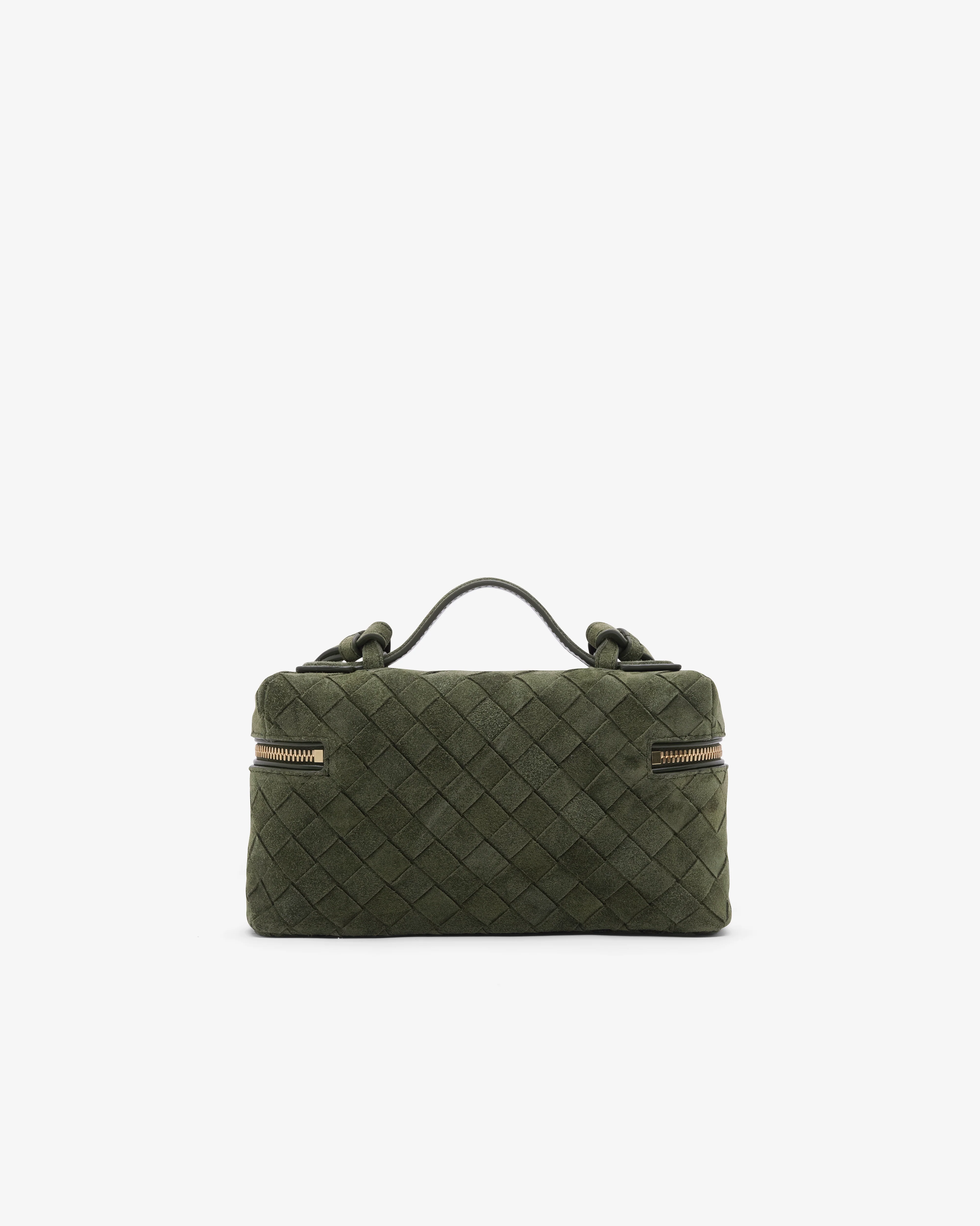 Bottega Veneta - Women's Suede Bang Bang - (Mineral) - Image 3