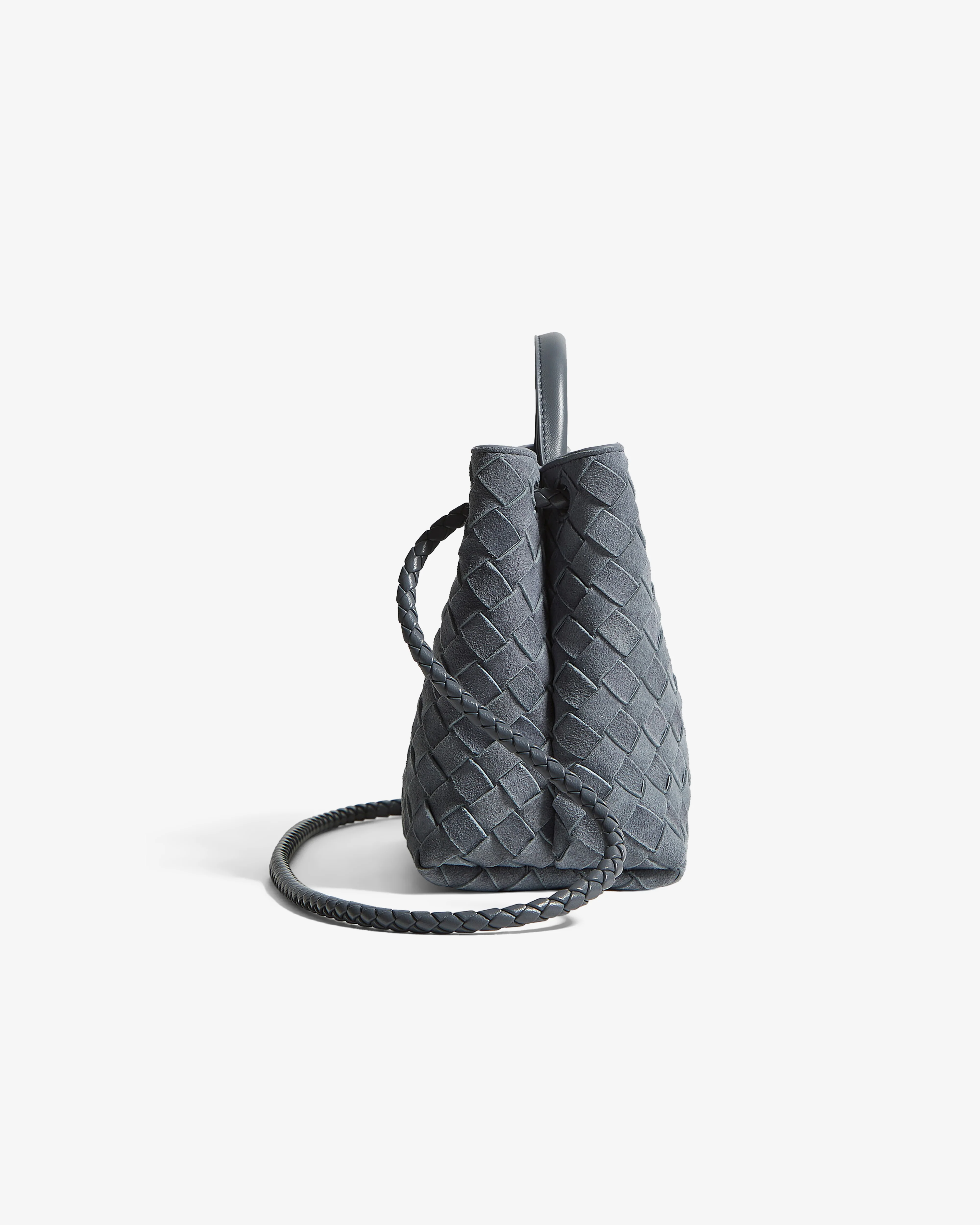 Bottega Veneta - Women's Small Andiamo - (Cloudy Indigo/Gravel) - Image 3