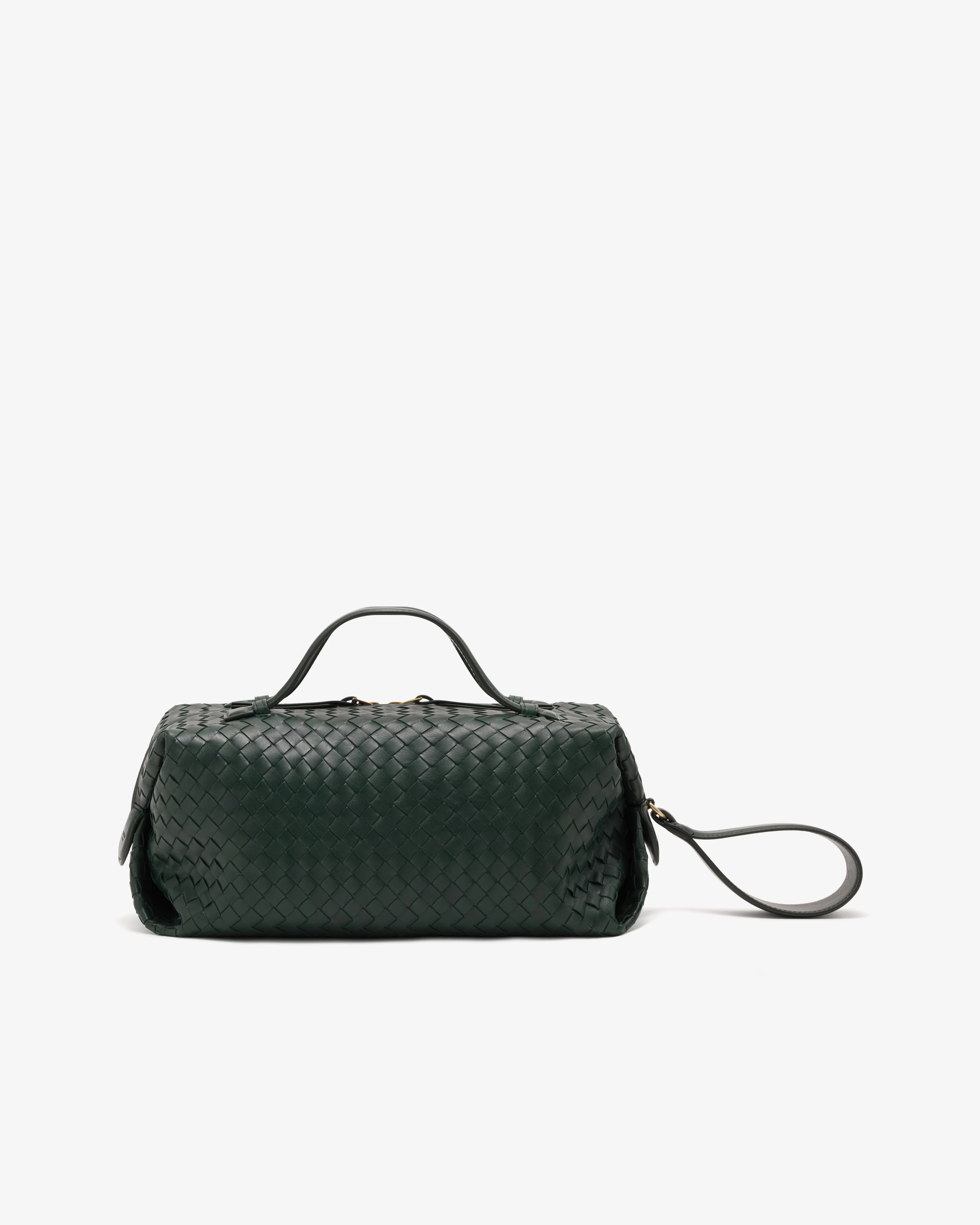 Bottega Veneta - Women's Gioco Top-Handle Bag - (Alpine Green)