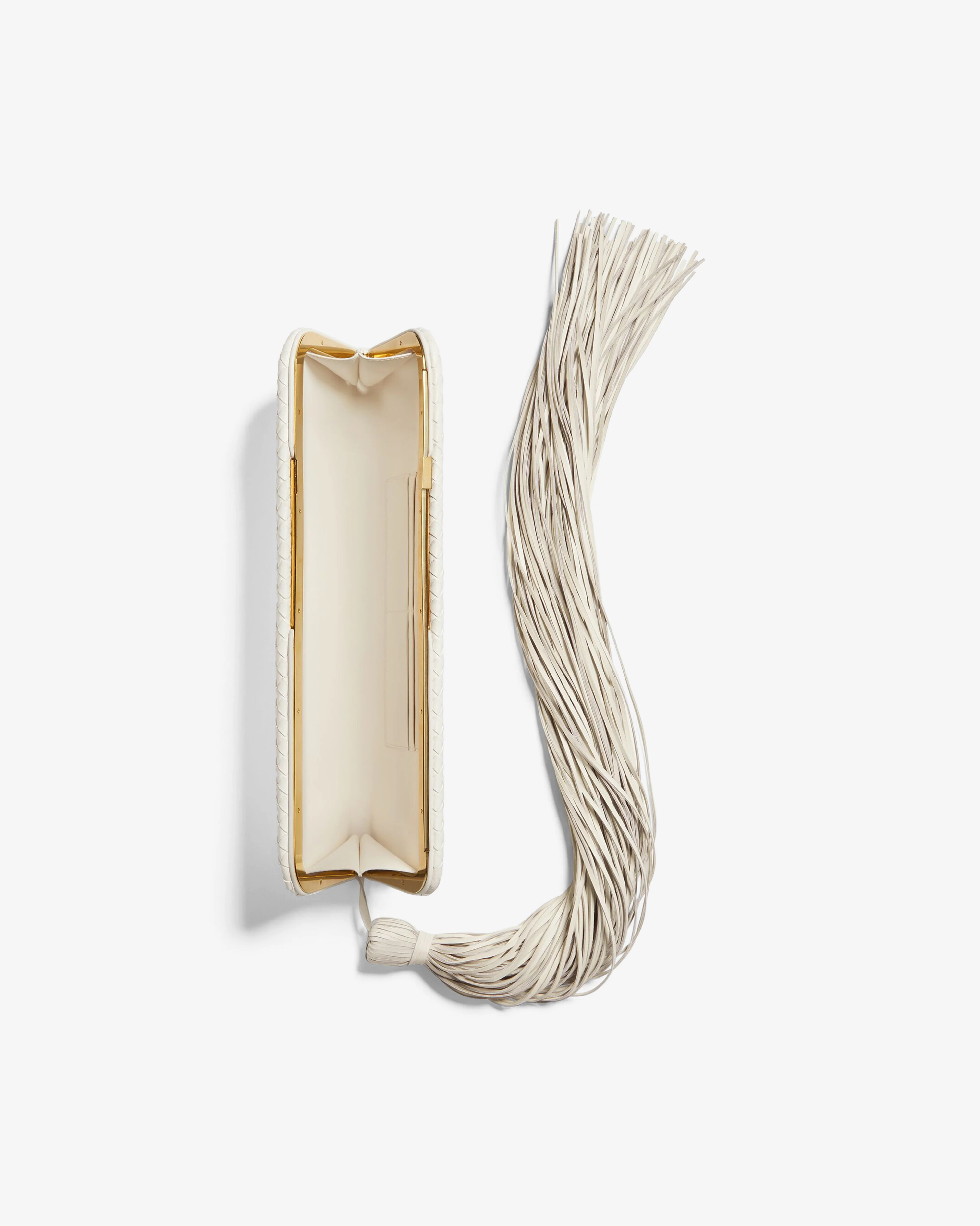 Bottega Veneta - Women's Serata Clutch - (Alabaster) - Image 3