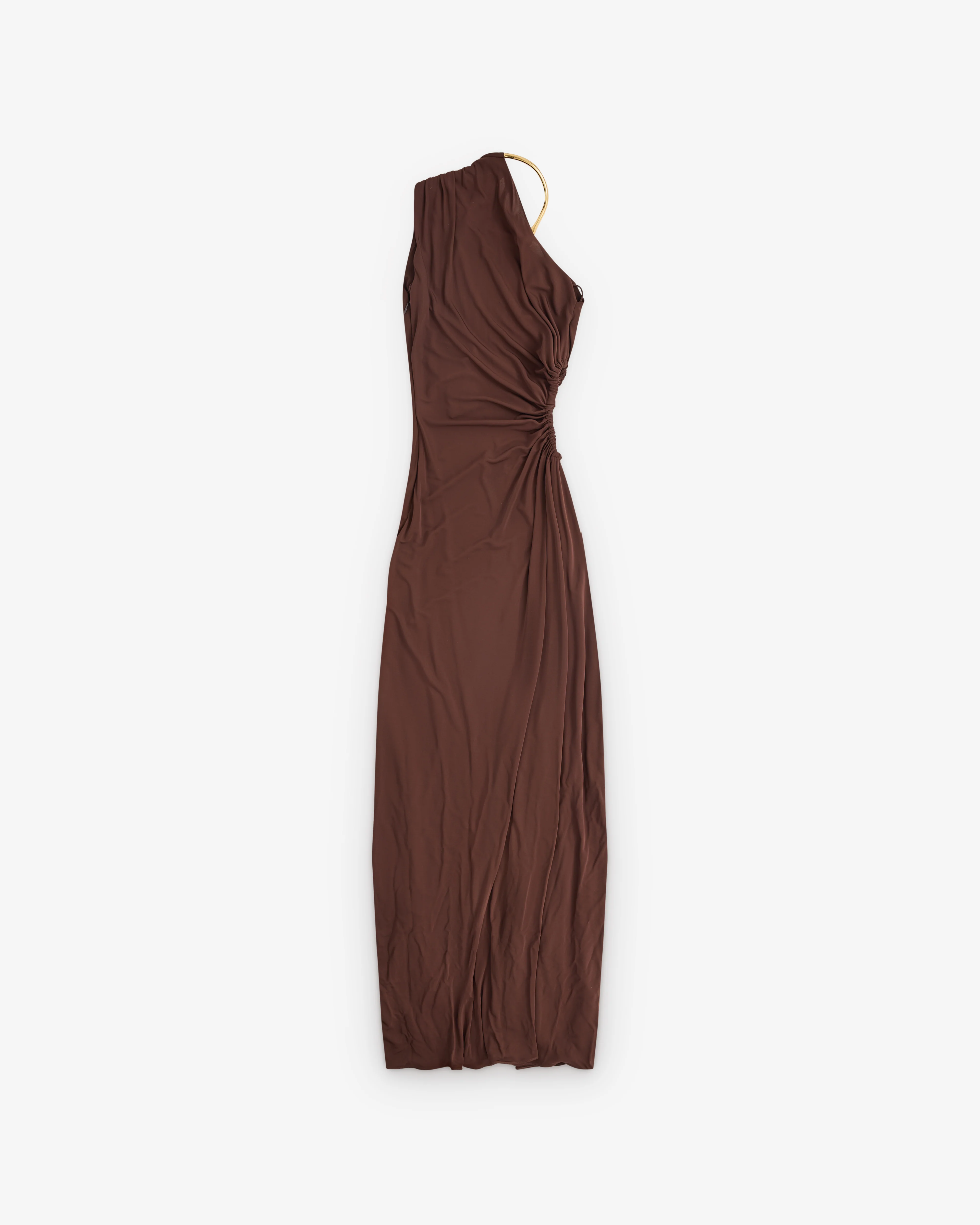 Bottega Veneta - Women's Crepe Viscose Jersey Dress - (Clove) - Image 2