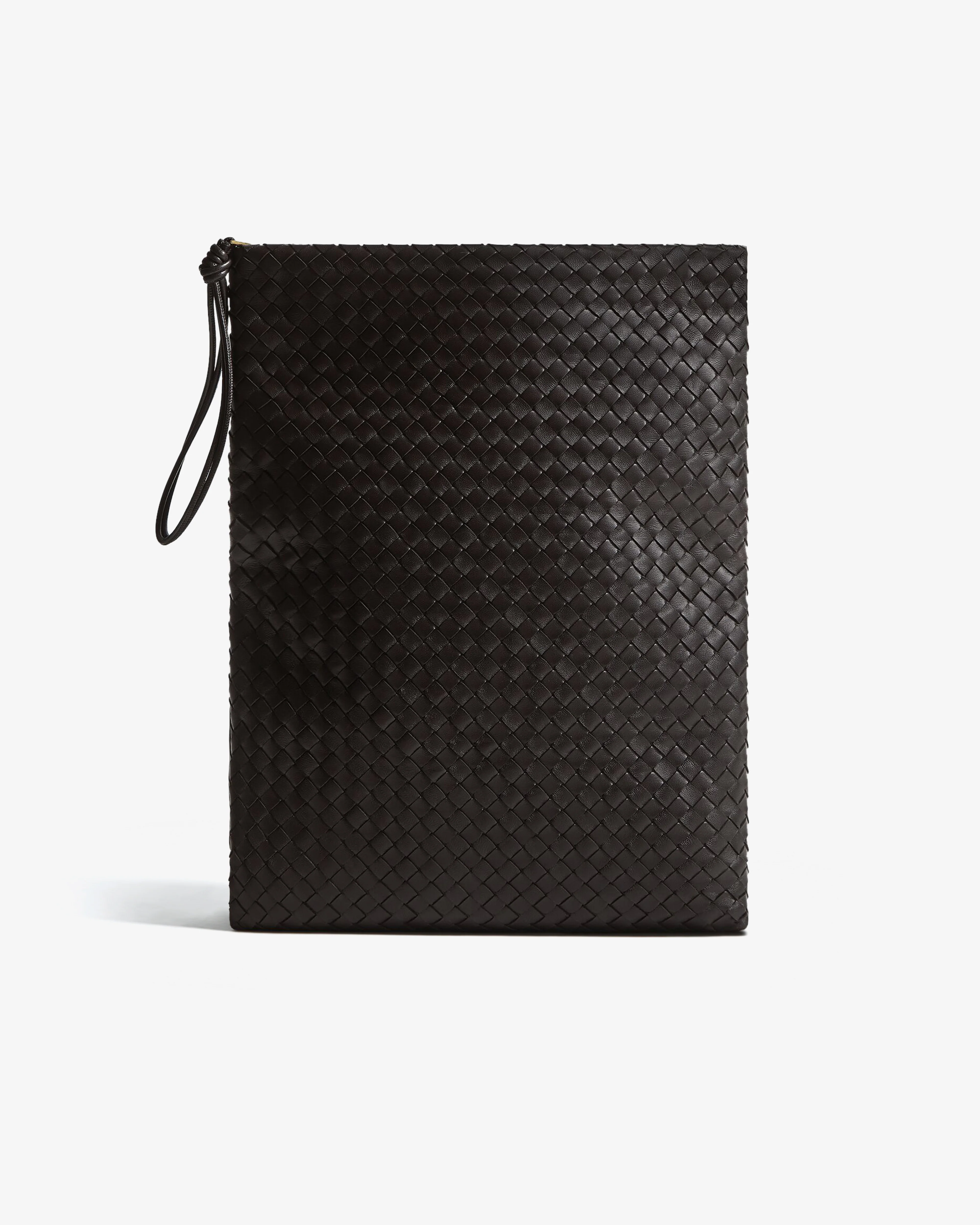 Bottega Veneta - Women's Giornale Pouch - (Espresso) - Image 4