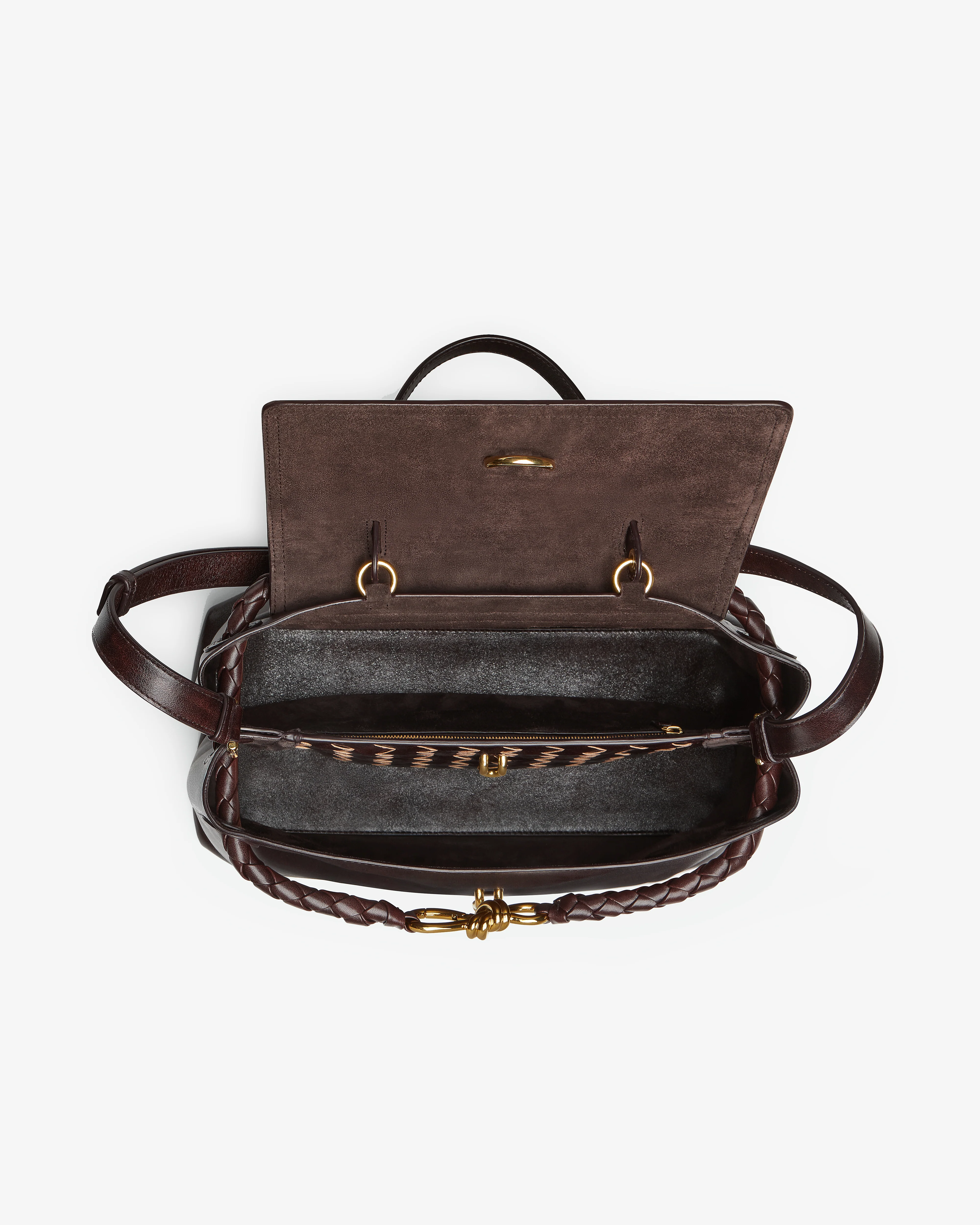 Bottega Veneta - Ciao Ciao Bag - (Dark Mahogany) - Image 4