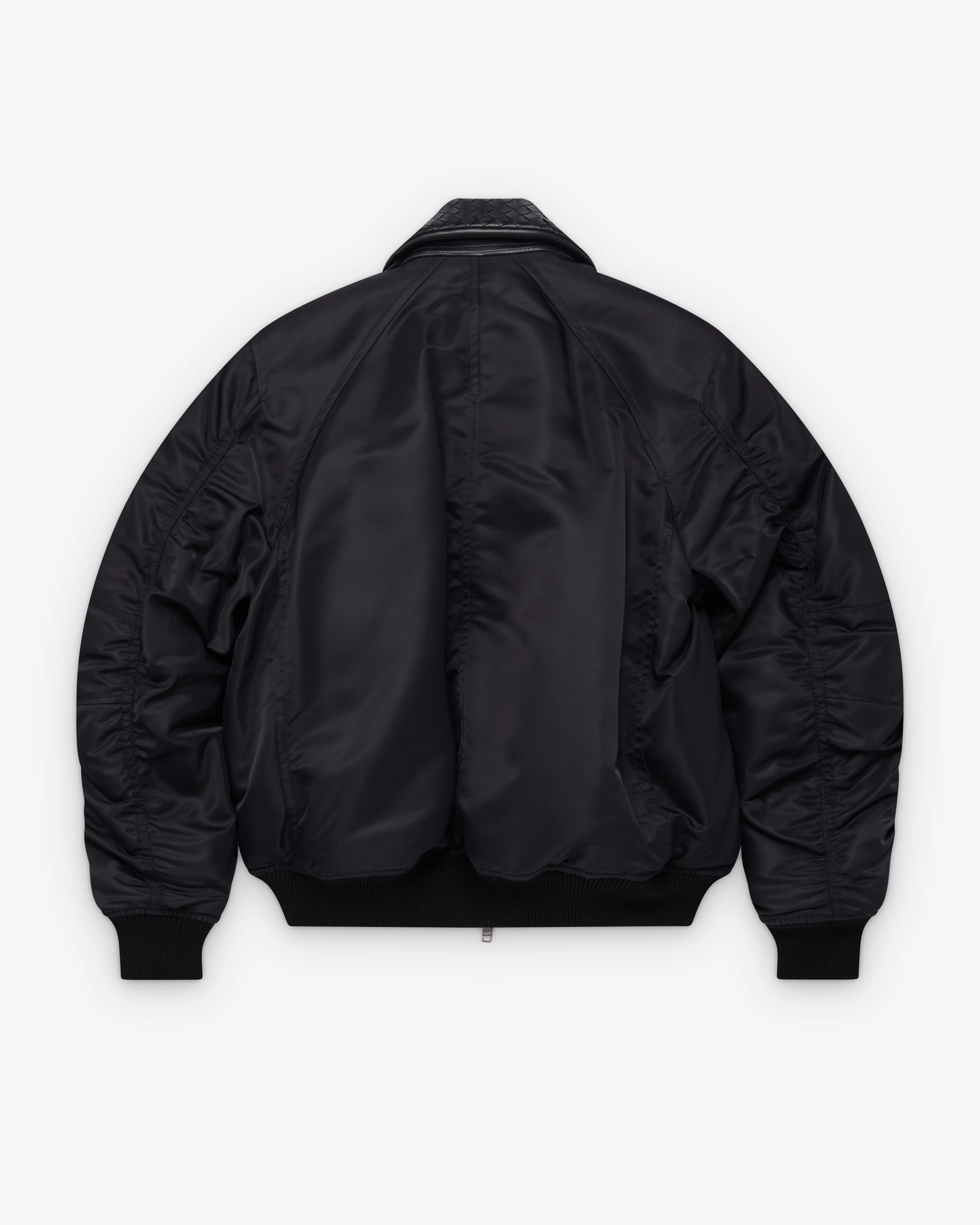 Bottega Veneta - Women's Satin Nylon Blouson - (Double Black) - Image 2
