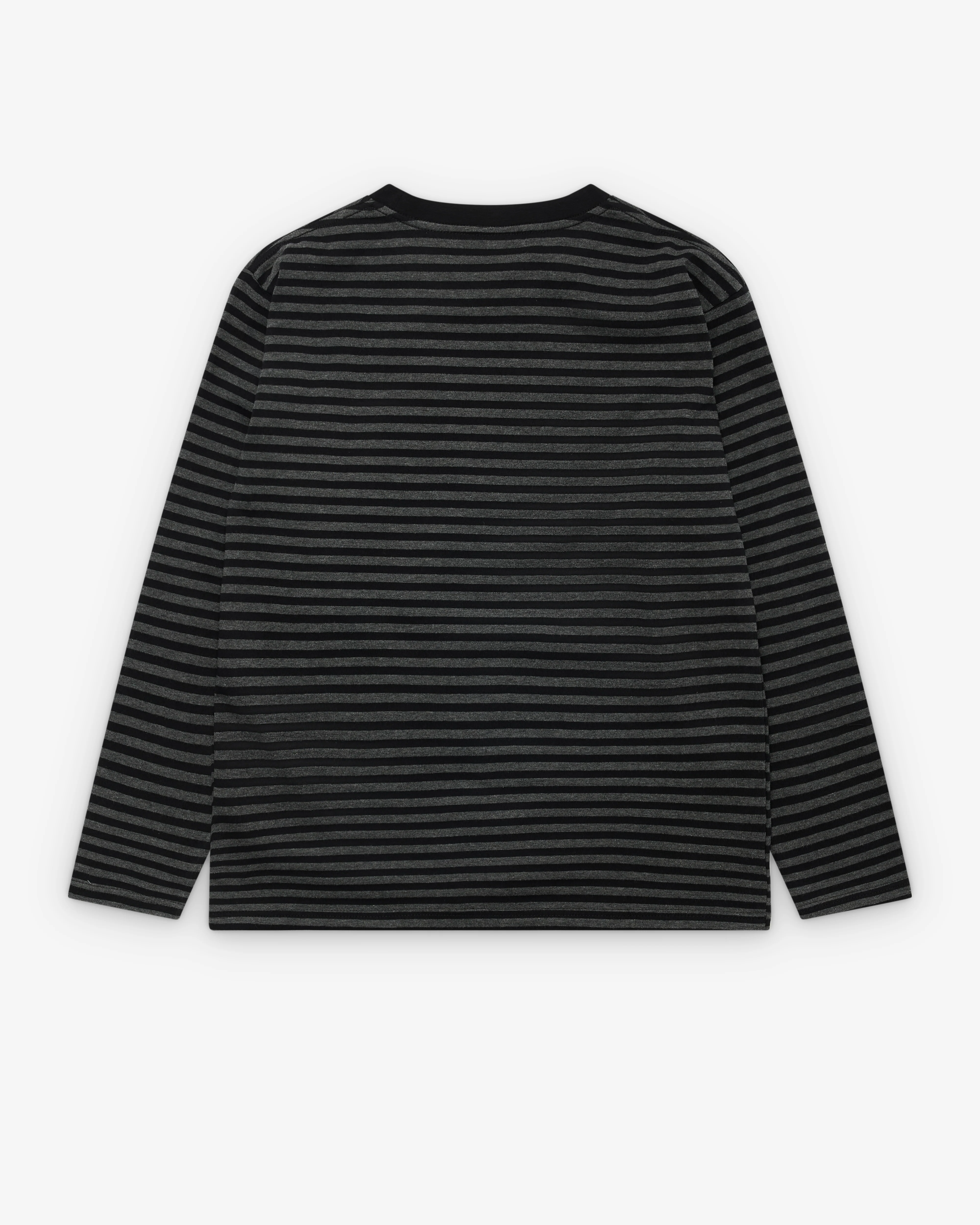 Bye Jeremy - Butterfly Long Sleeve T-Shirt - (Black/Grey) - Image 2