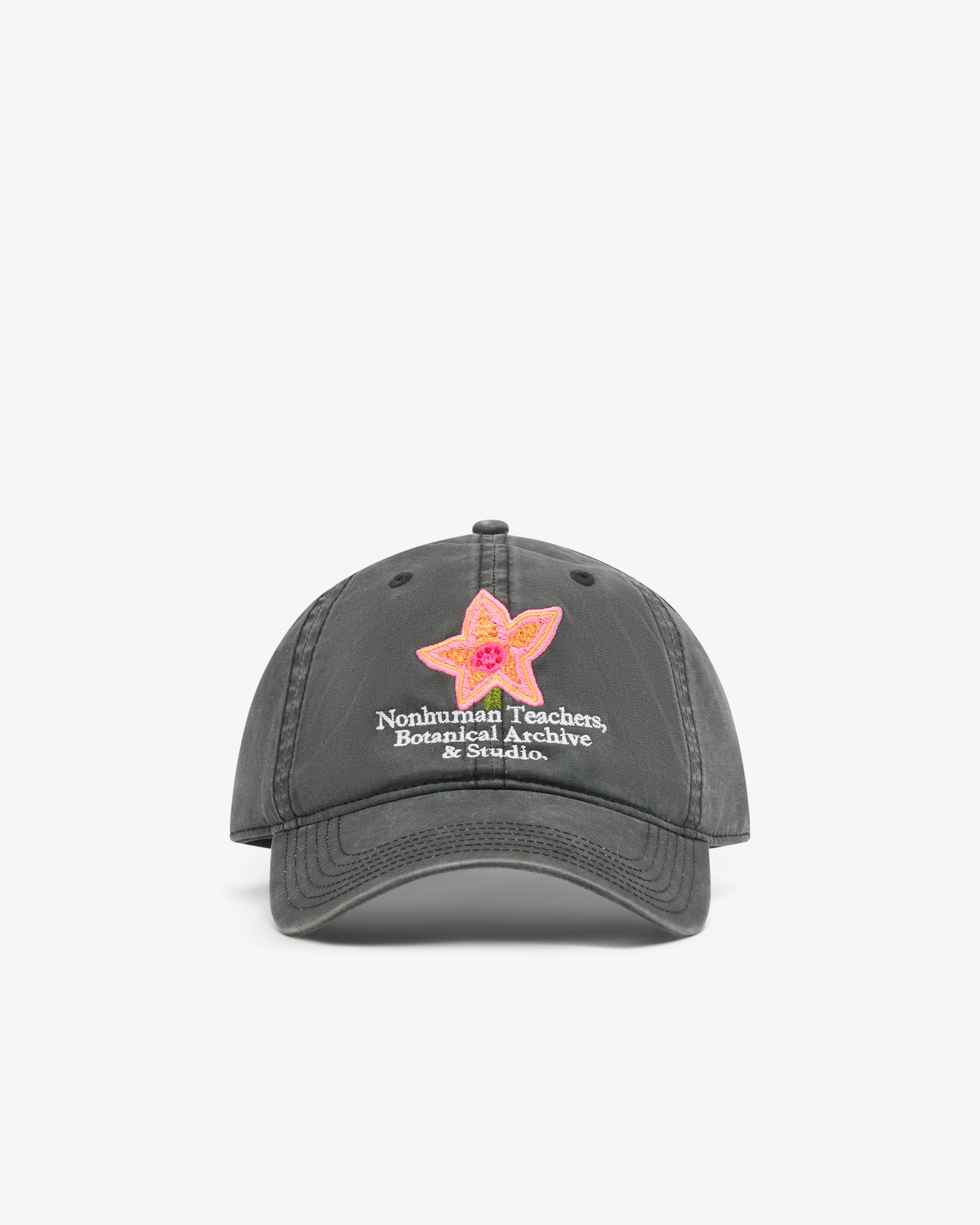 Cactus Store - Men's NHT Botanical Archive And Stud Cap - (Washed Black)