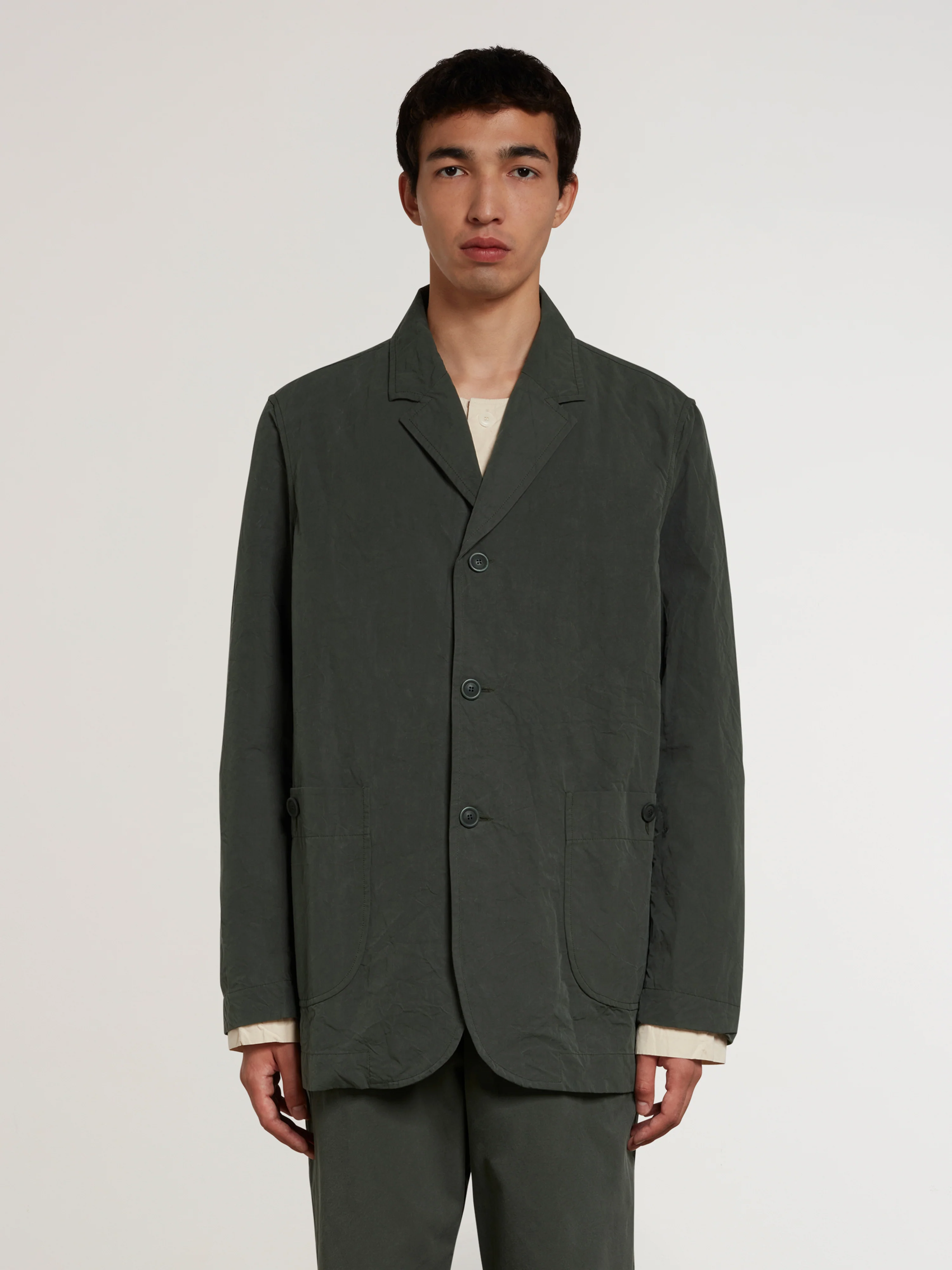 Casey Casey - Men’s Jak Pat 2 Jacket - (Khaki) - Image 2