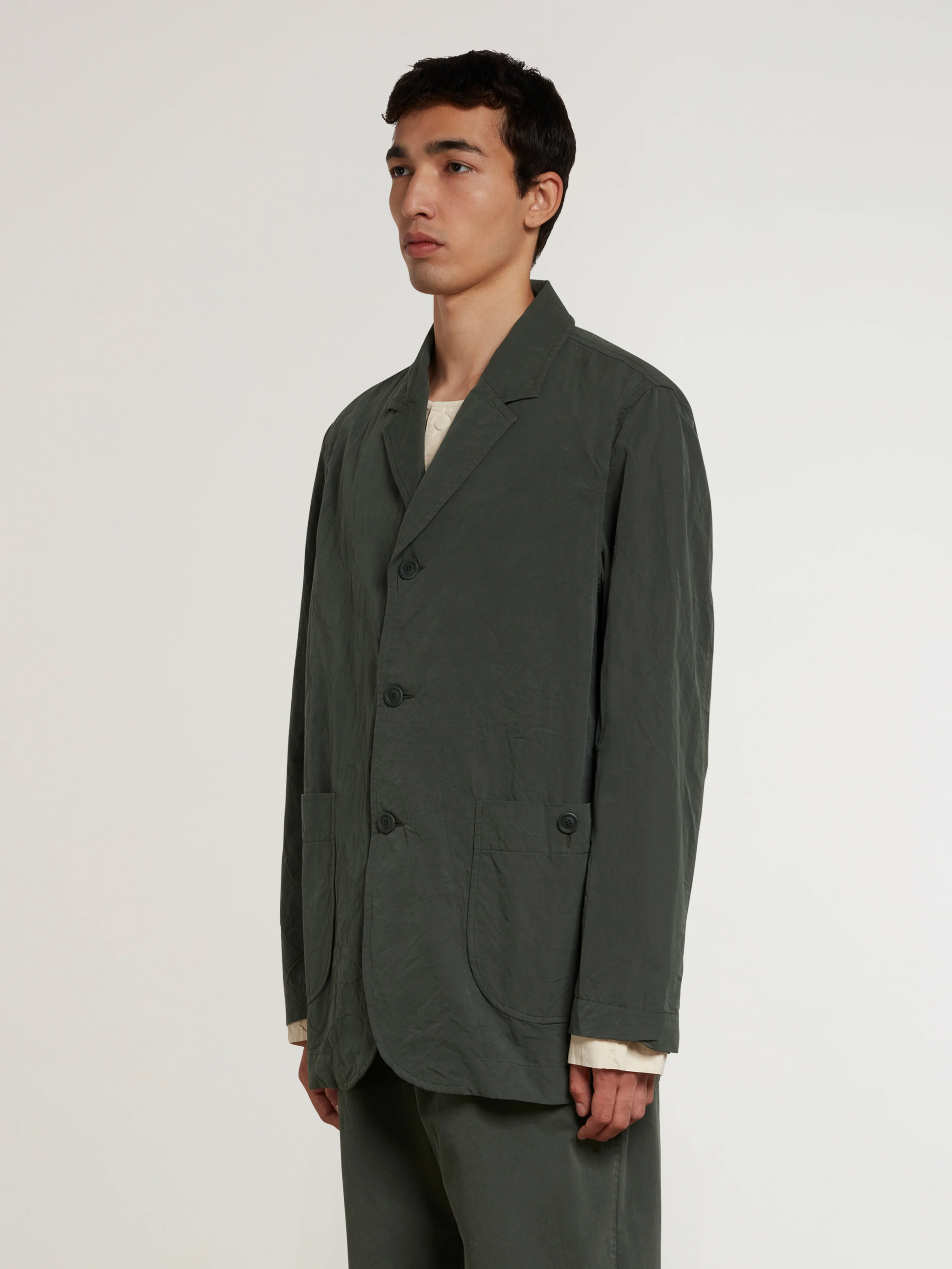 Casey Casey - Men’s Jak Pat 2 Jacket - (Khaki) - Image 3