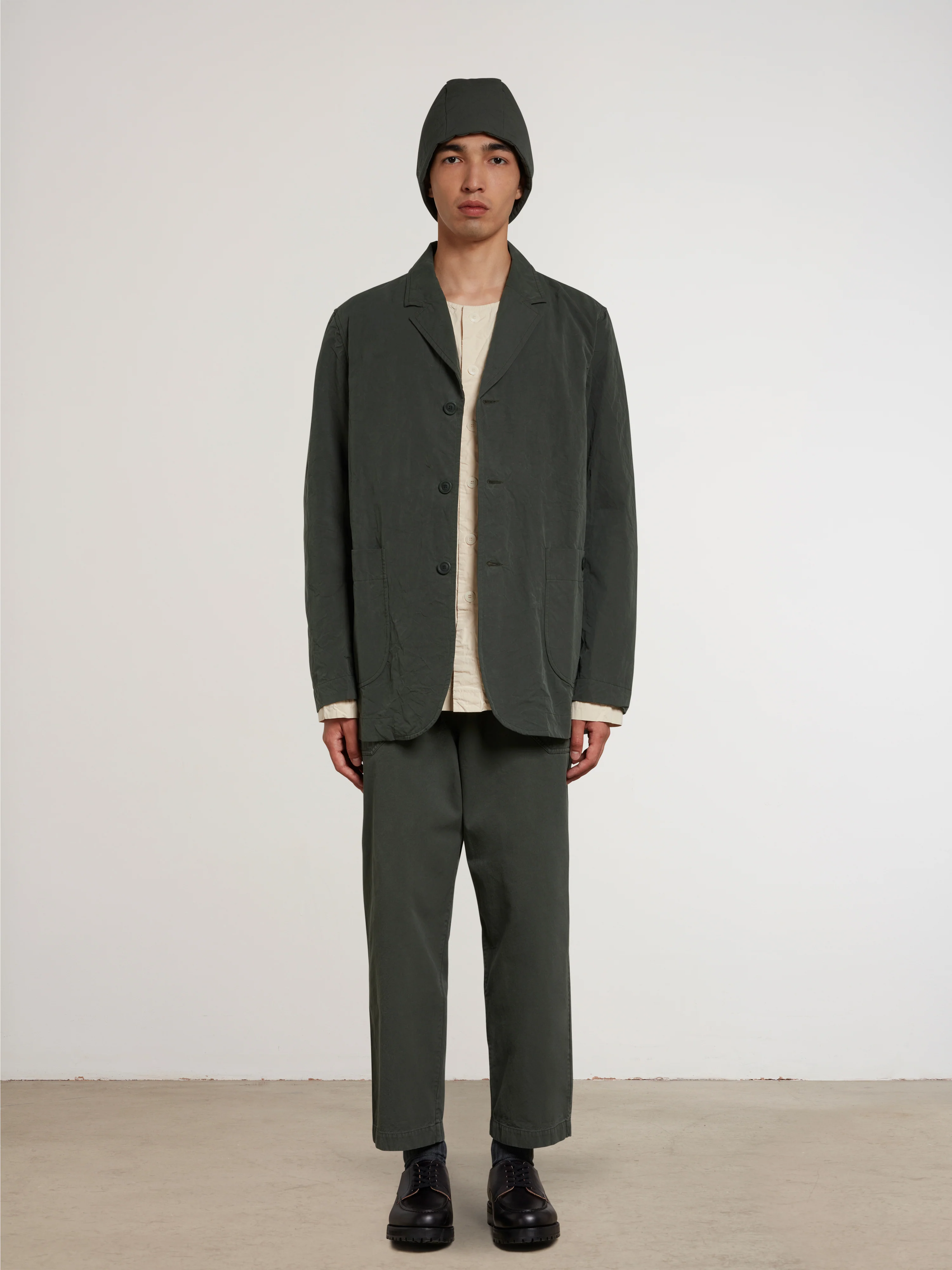 Casey Casey - Men’s Jak Pat 2 Jacket - (Khaki) - Image 5