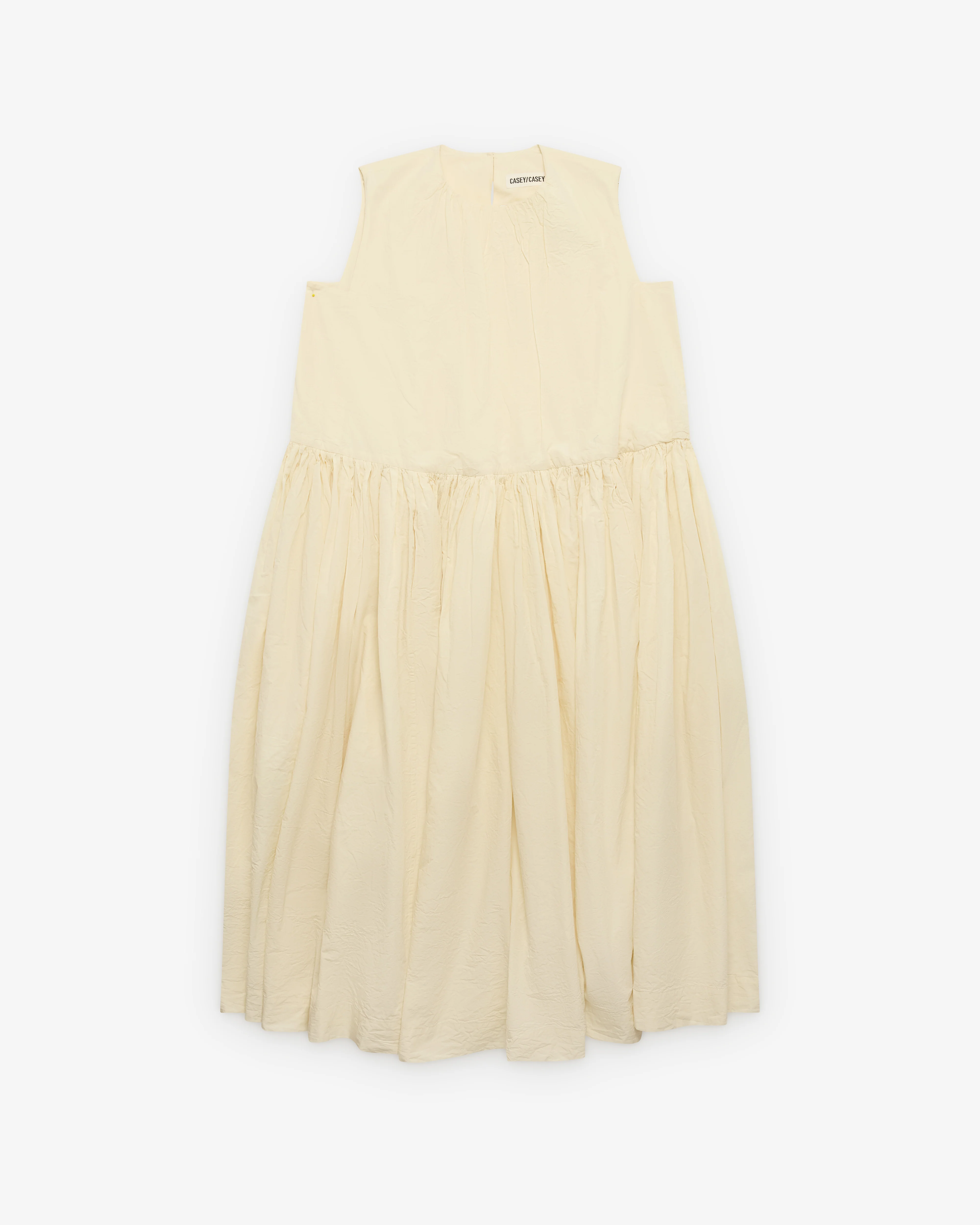 Casey Casey - Women's Pomme Ruchee Dress - (Off White)