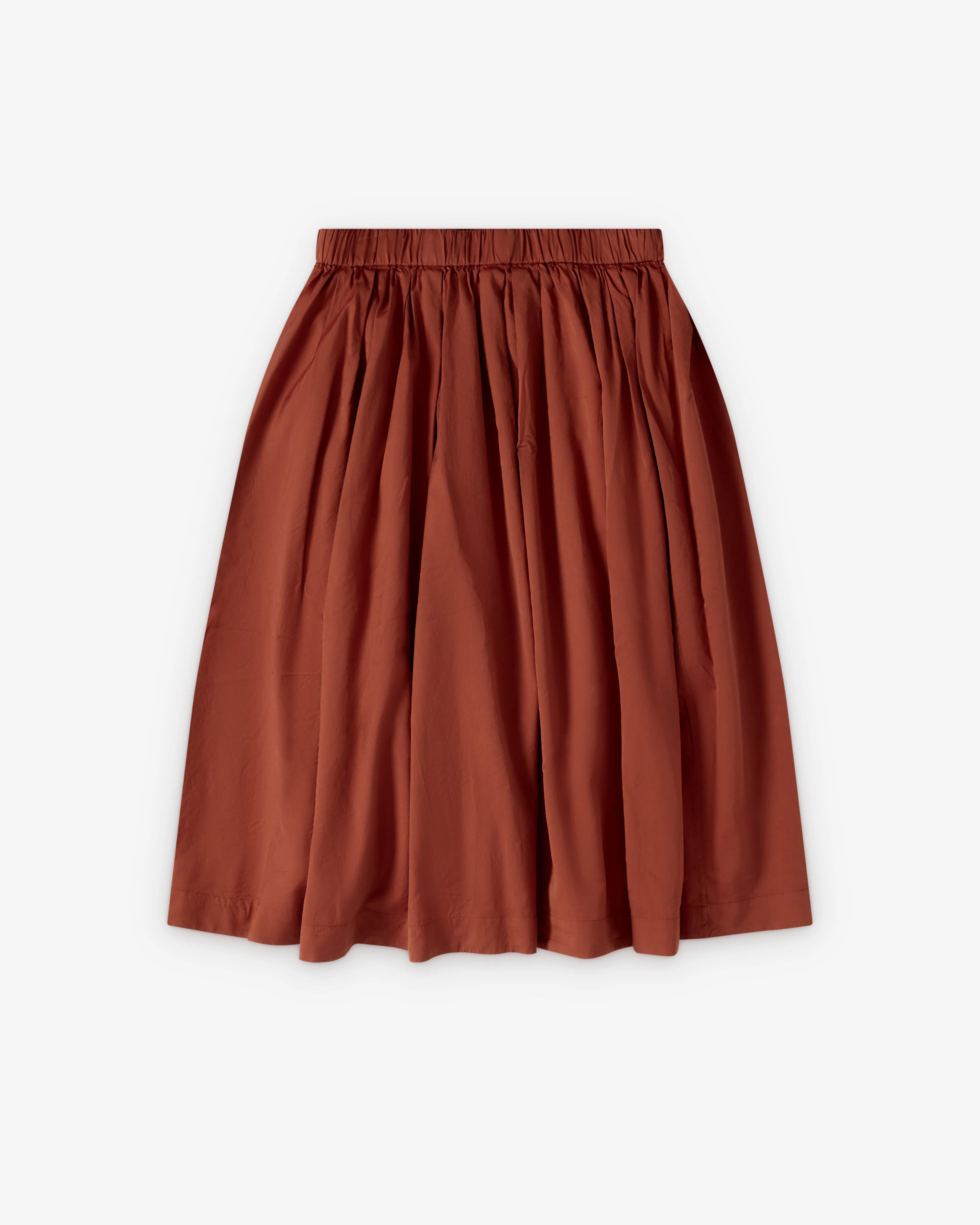 Casey Casey - Women's BB Pleat Skirt - (Brick)