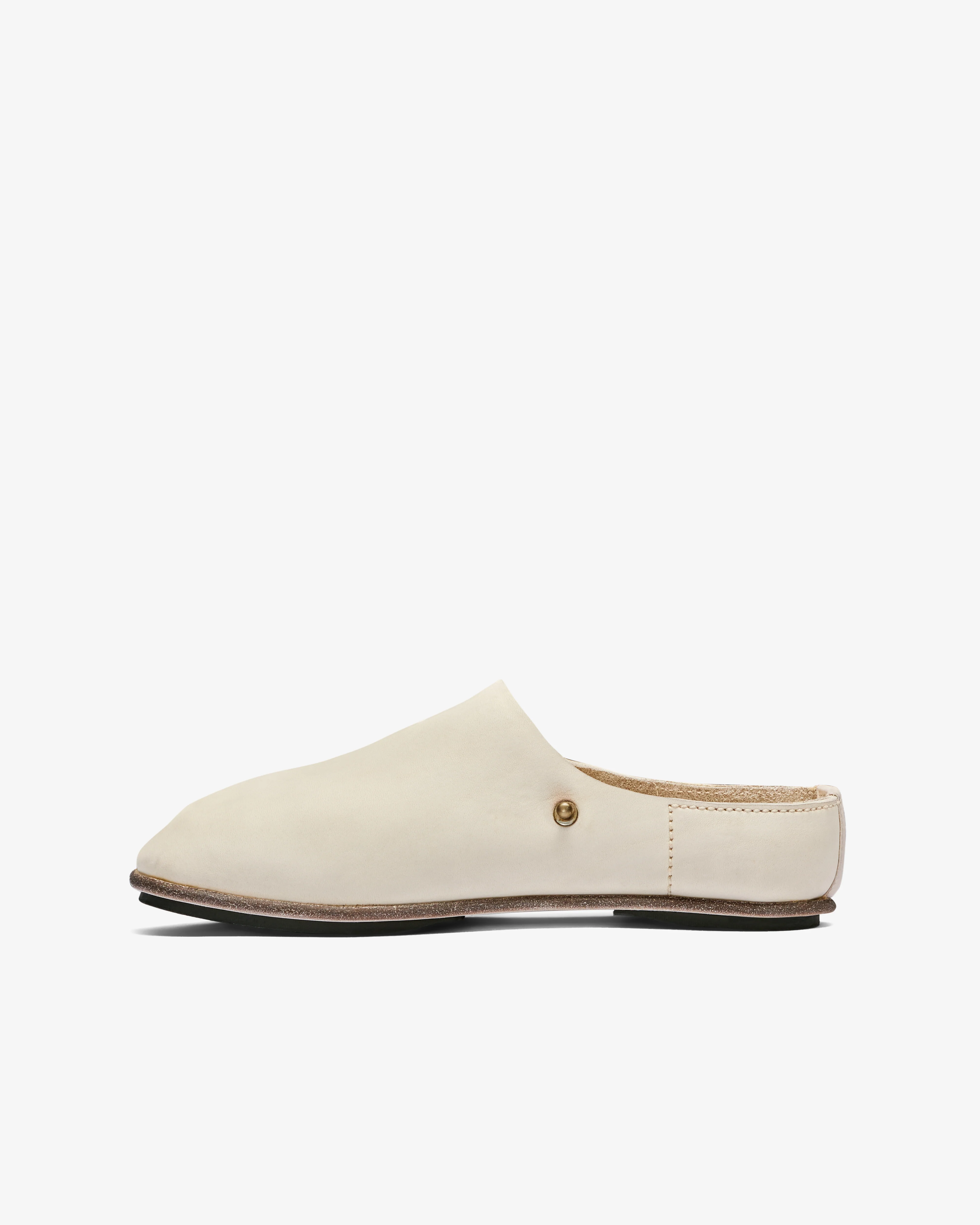 Casey Casey - Guidi Women’s Sabot Clogs - (Chalk) - Image 2