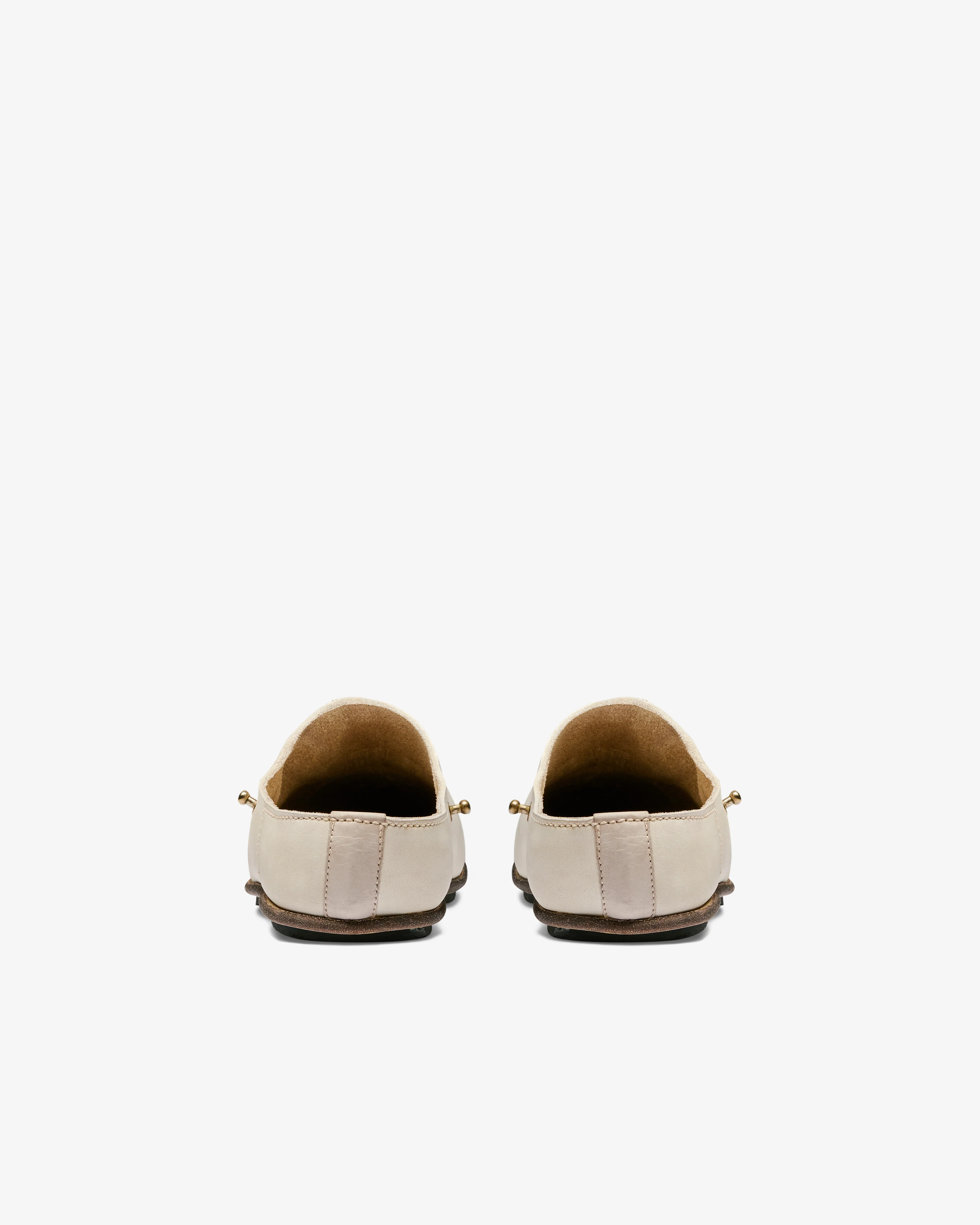 Casey Casey - Guidi Women’s Sabot Clogs - (Chalk) - Image 4