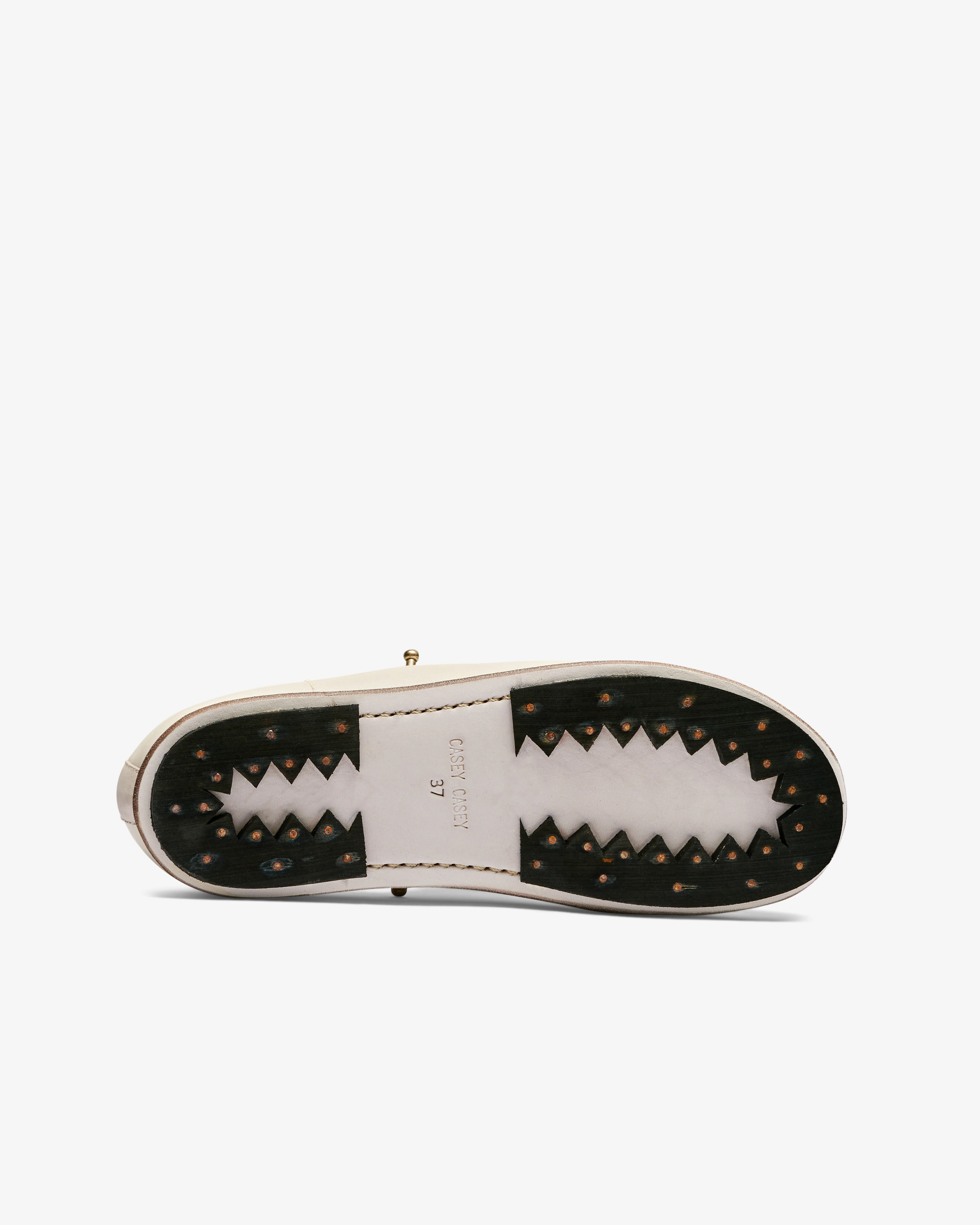 Casey Casey - Guidi Women’s Sabot Clogs - (Chalk) - Image 5