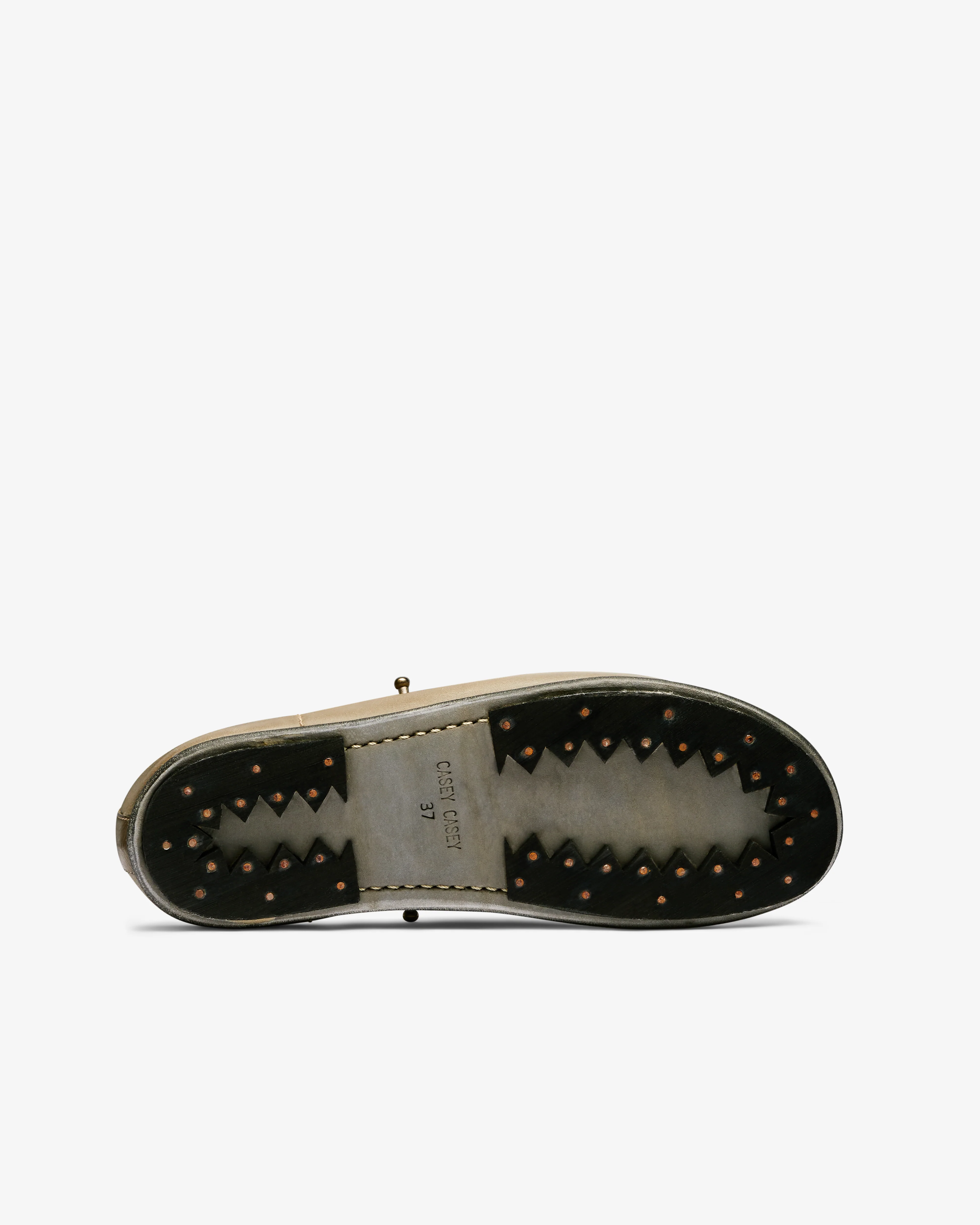 Casey Casey - Guidi Women’s Sabot Clogs - (Khaki) - Image 5