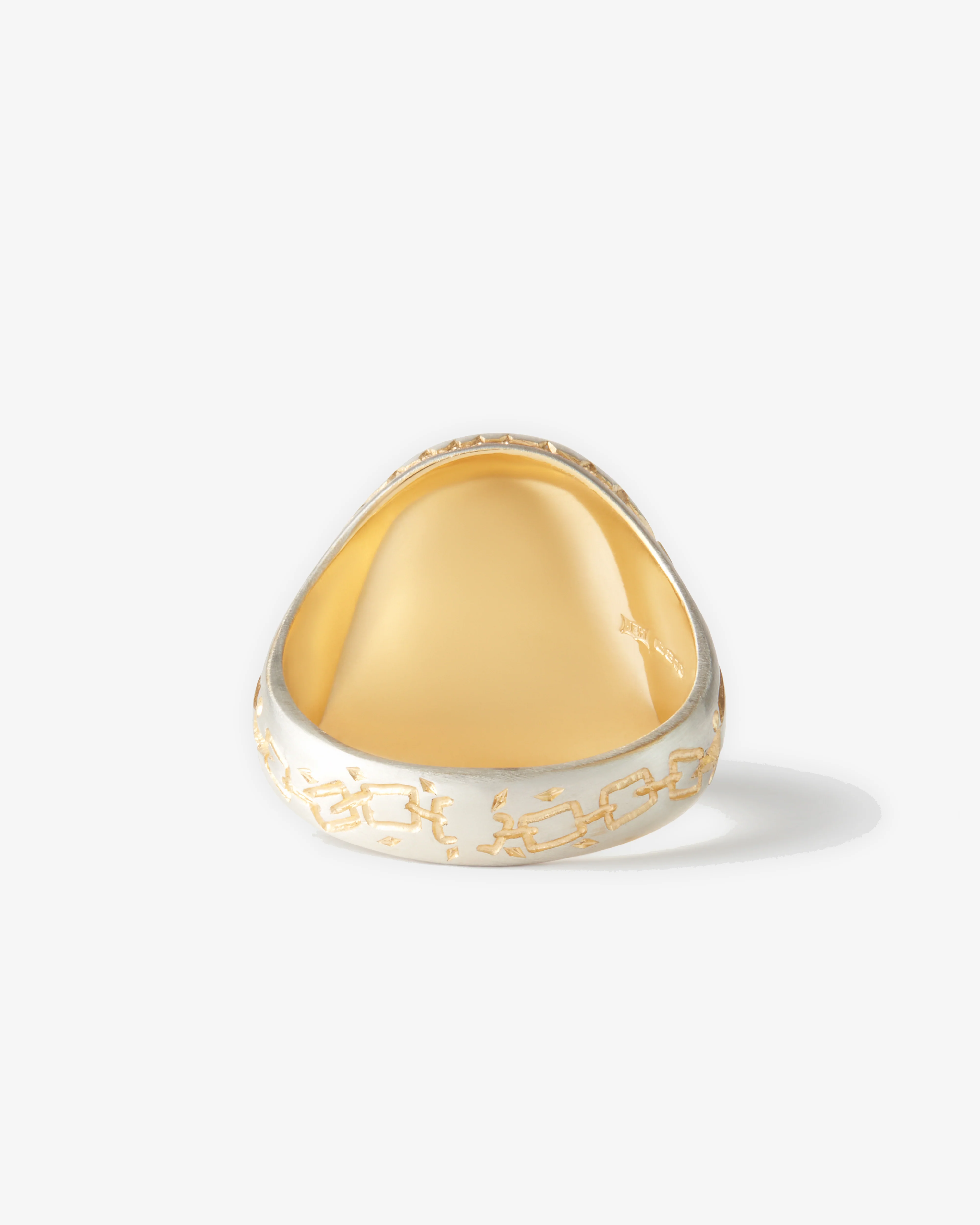 Castro - Hare And Trap Ring - (Silver/Yellow Gold) - Image 2