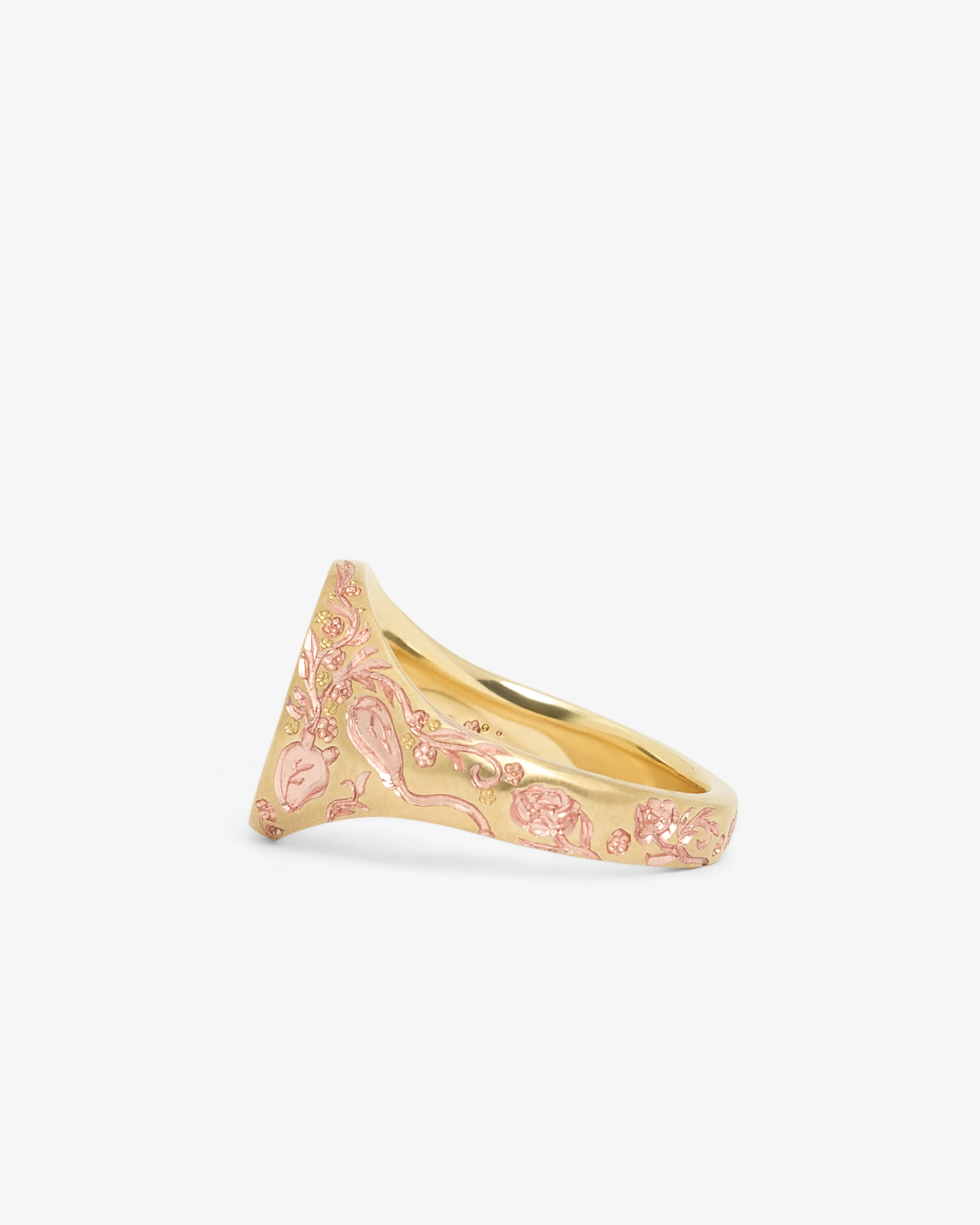 Castro - Mini Heart Signet - (Pink) - Image 2