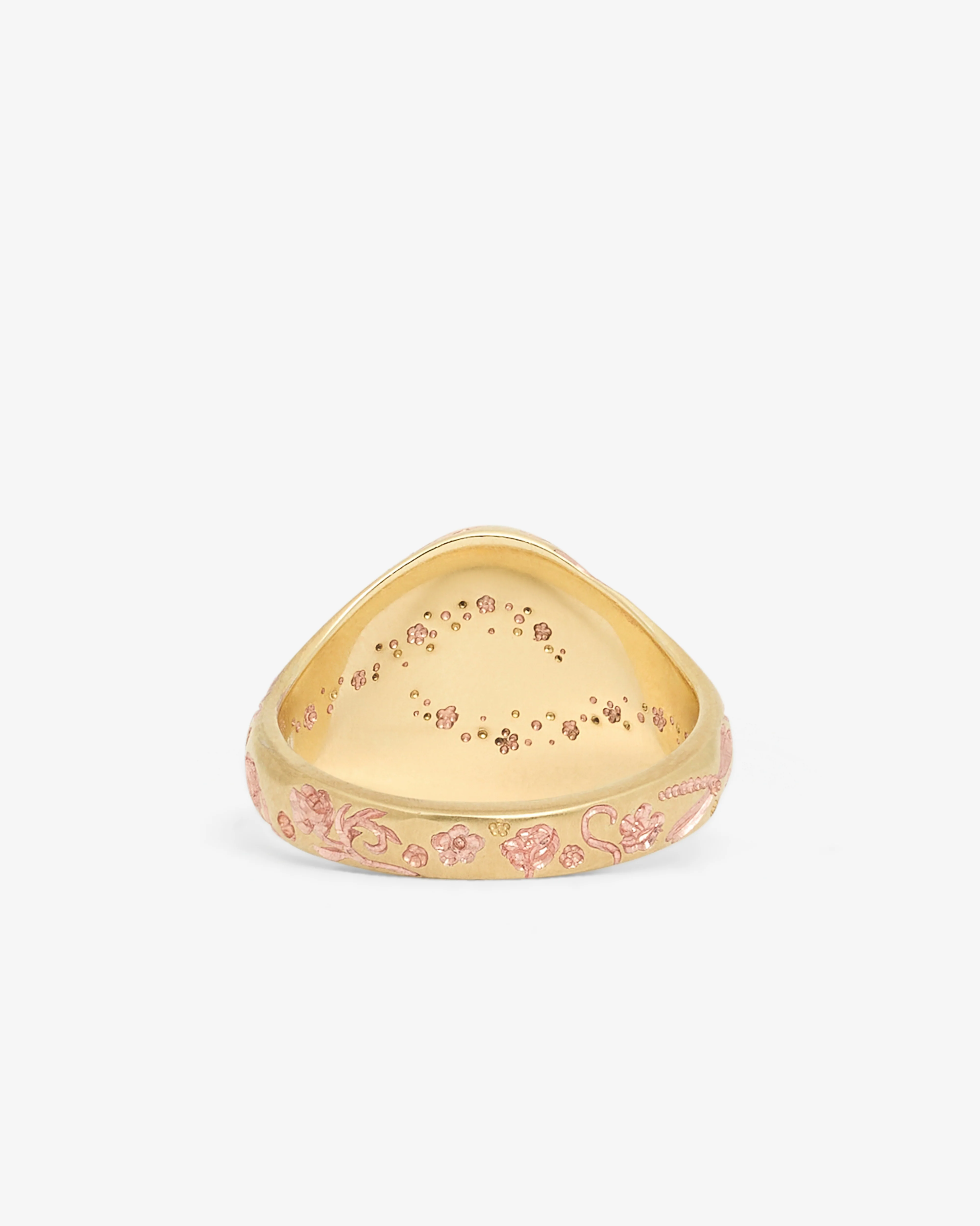 Castro - Mini Heart Signet - (Pink) - Image 3