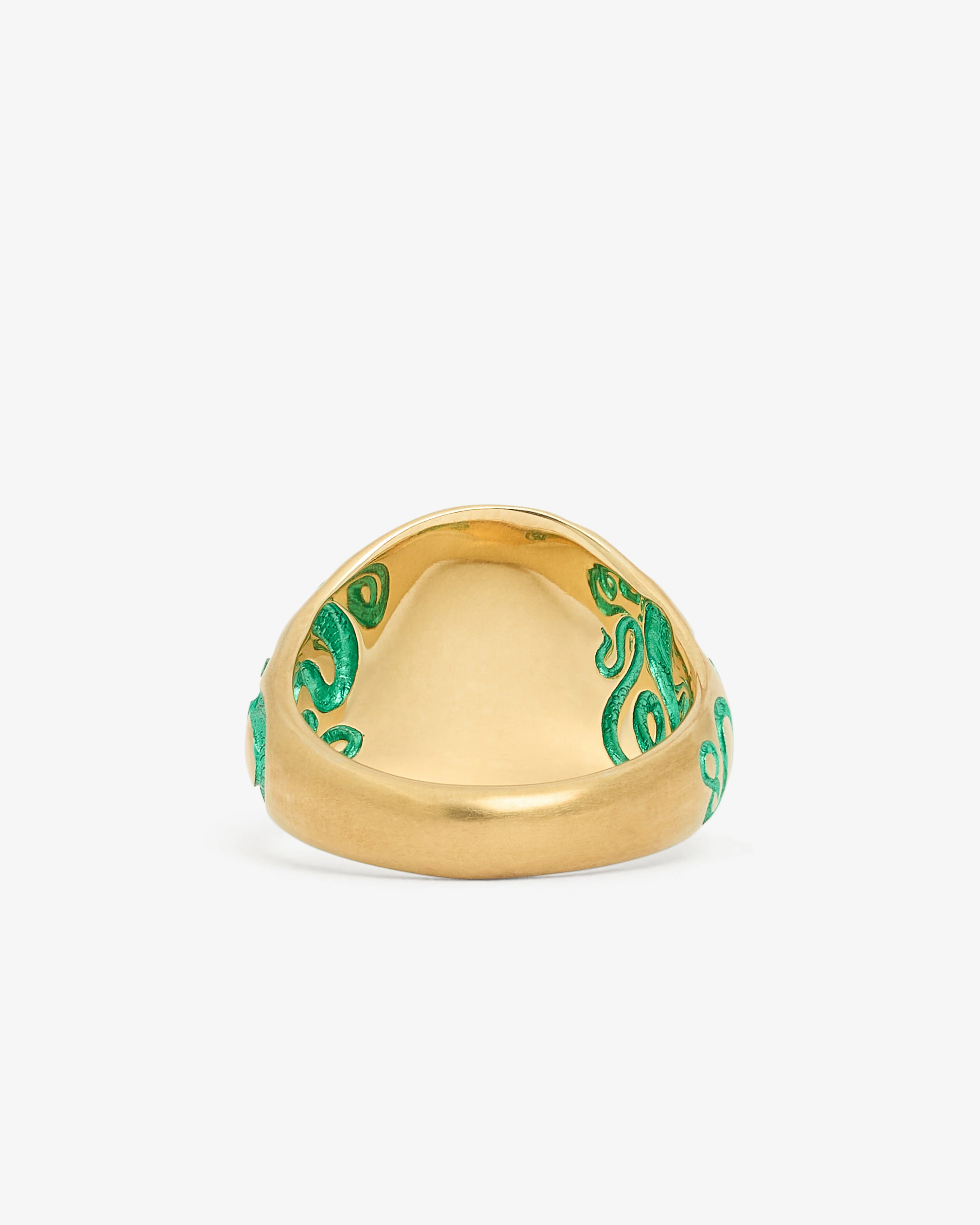Castro - Soeak In Tongues Ring - (Green) - Image 3