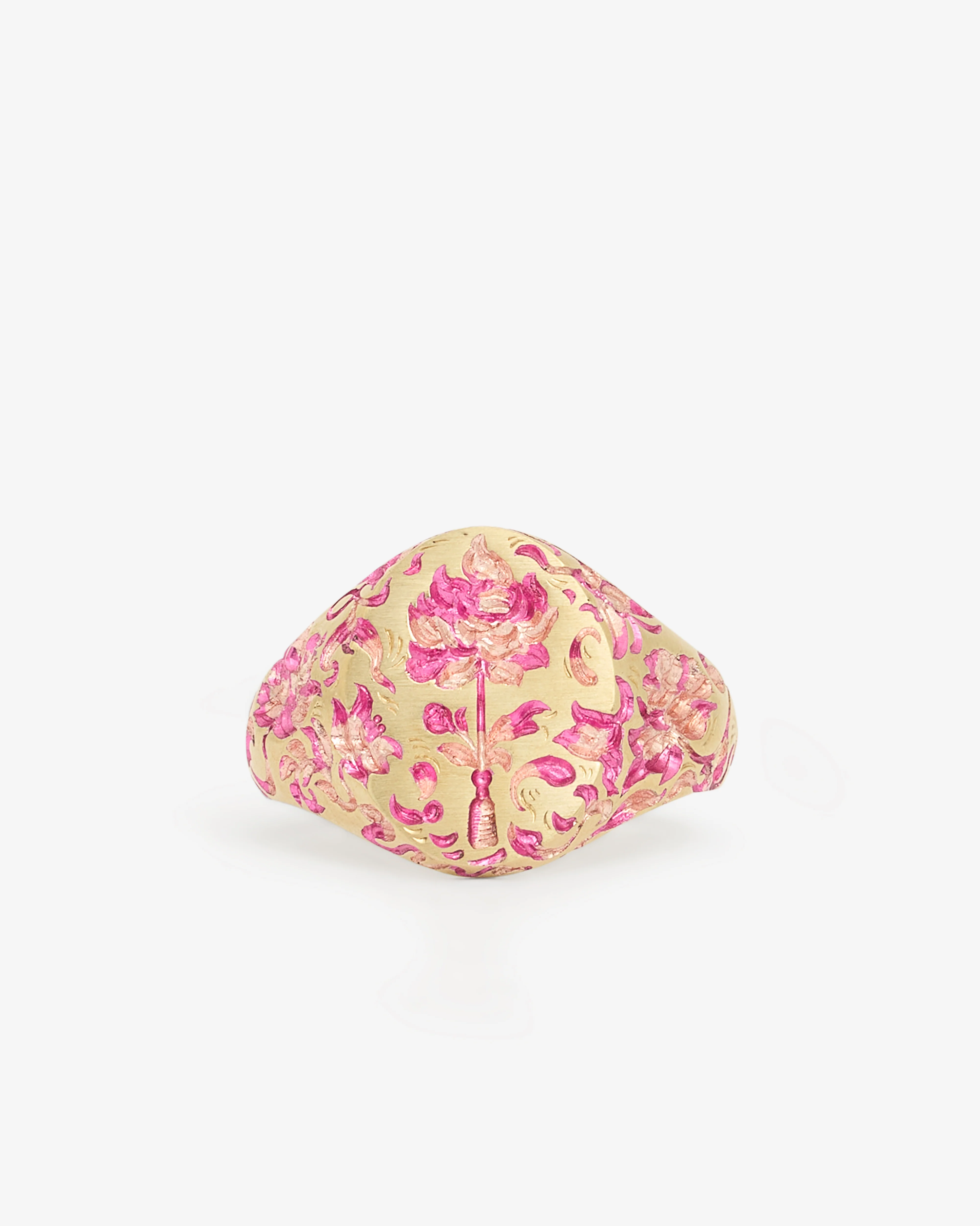 Castro - Vase Of Peonies Signet - (Pink)