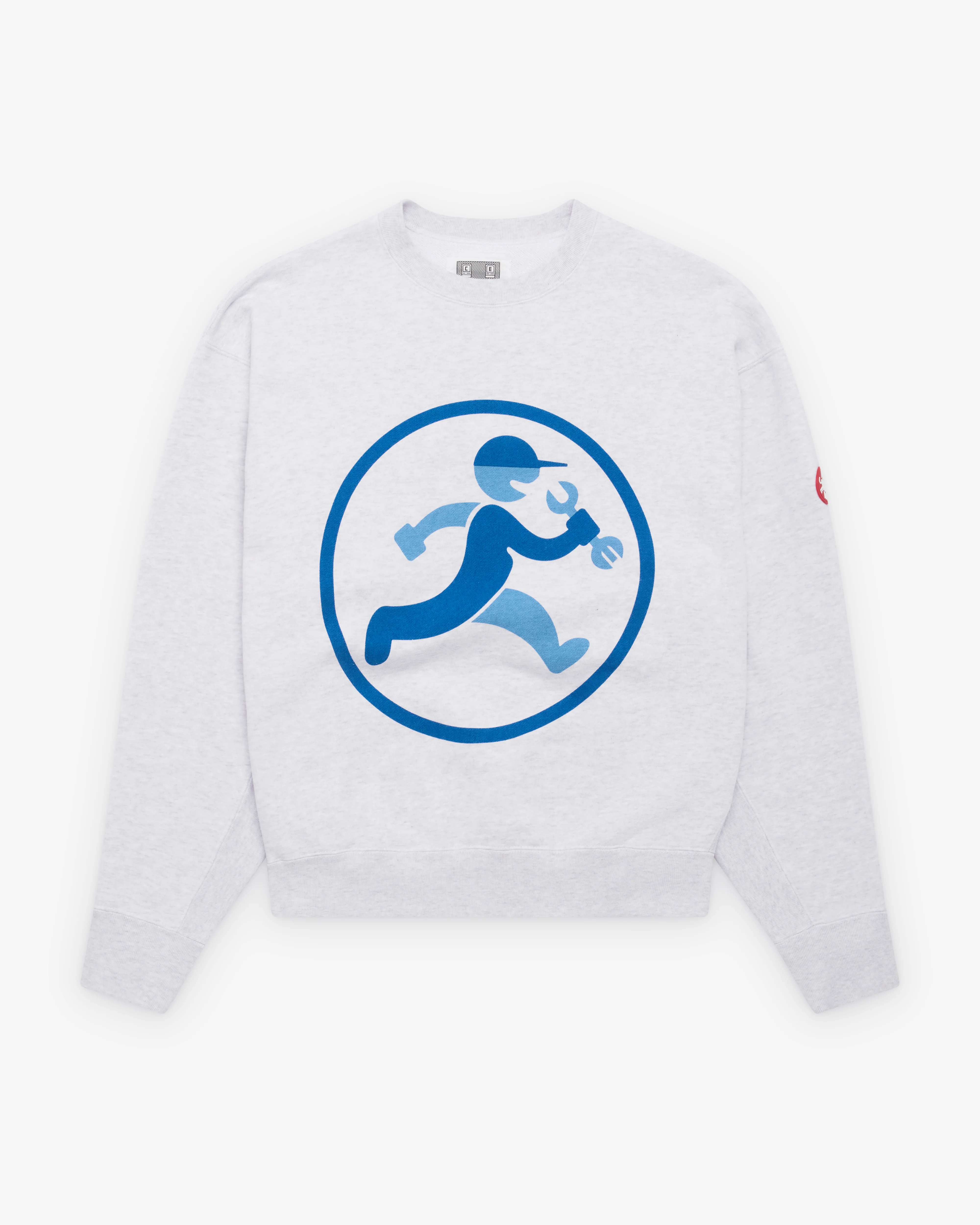 Cav Empt - Men's AS Hsf-001 Crew Neck - (Grey)