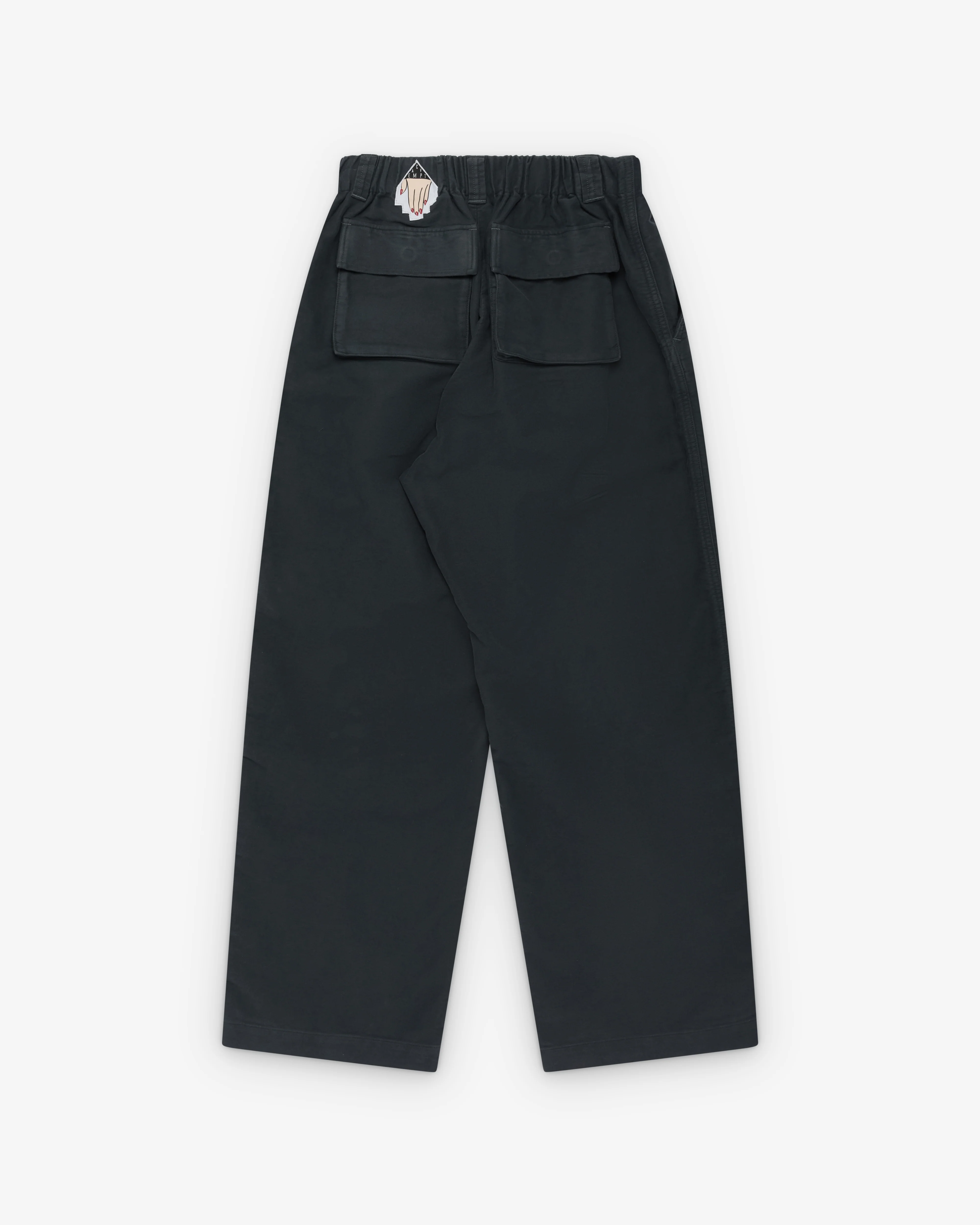 Cav Empt - Men's Brushed Cotton Comfort Pants - (Charcoal) - Image 2