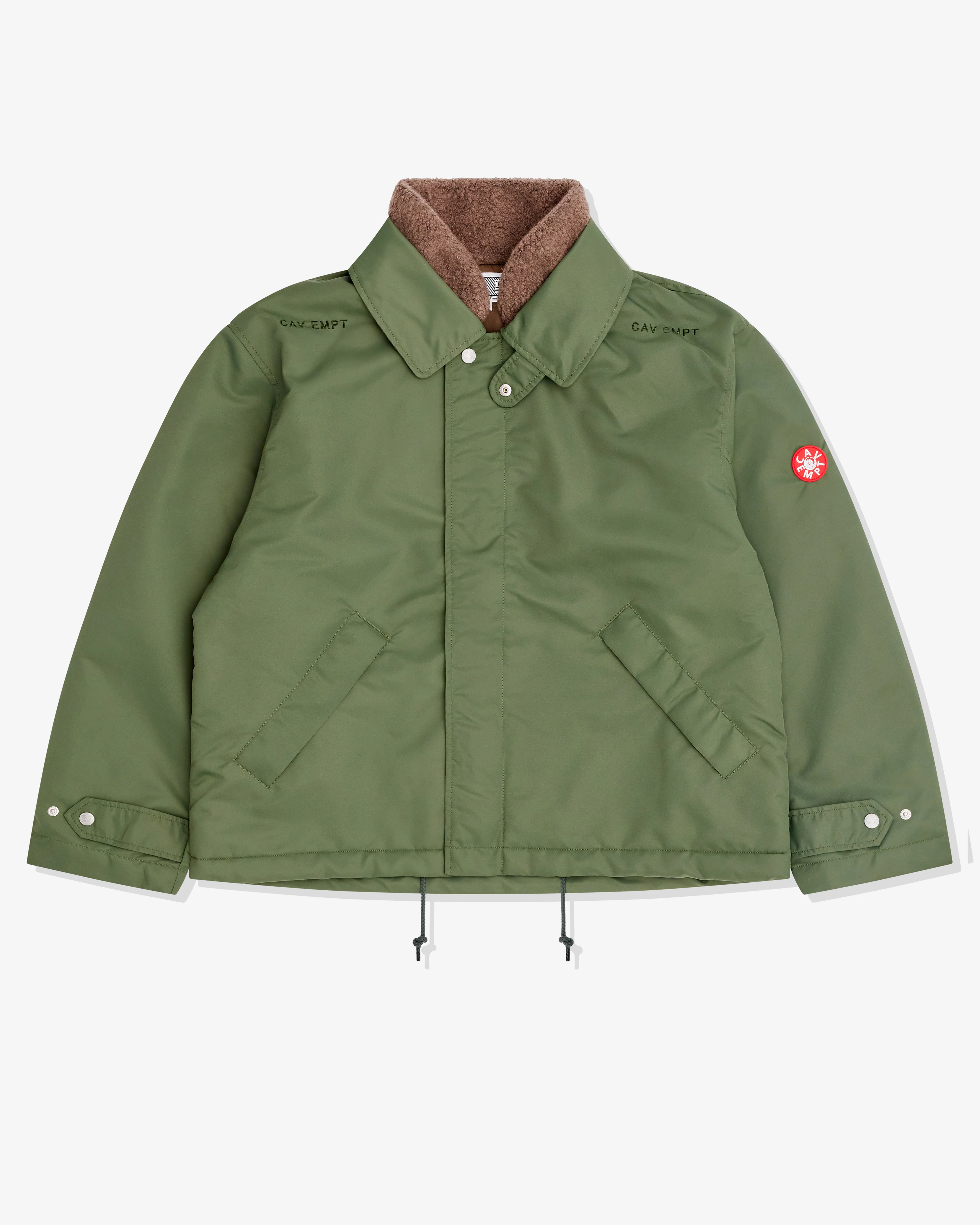 Cav Empt - Men’s Boa Inner Zip Jacket - (Green)