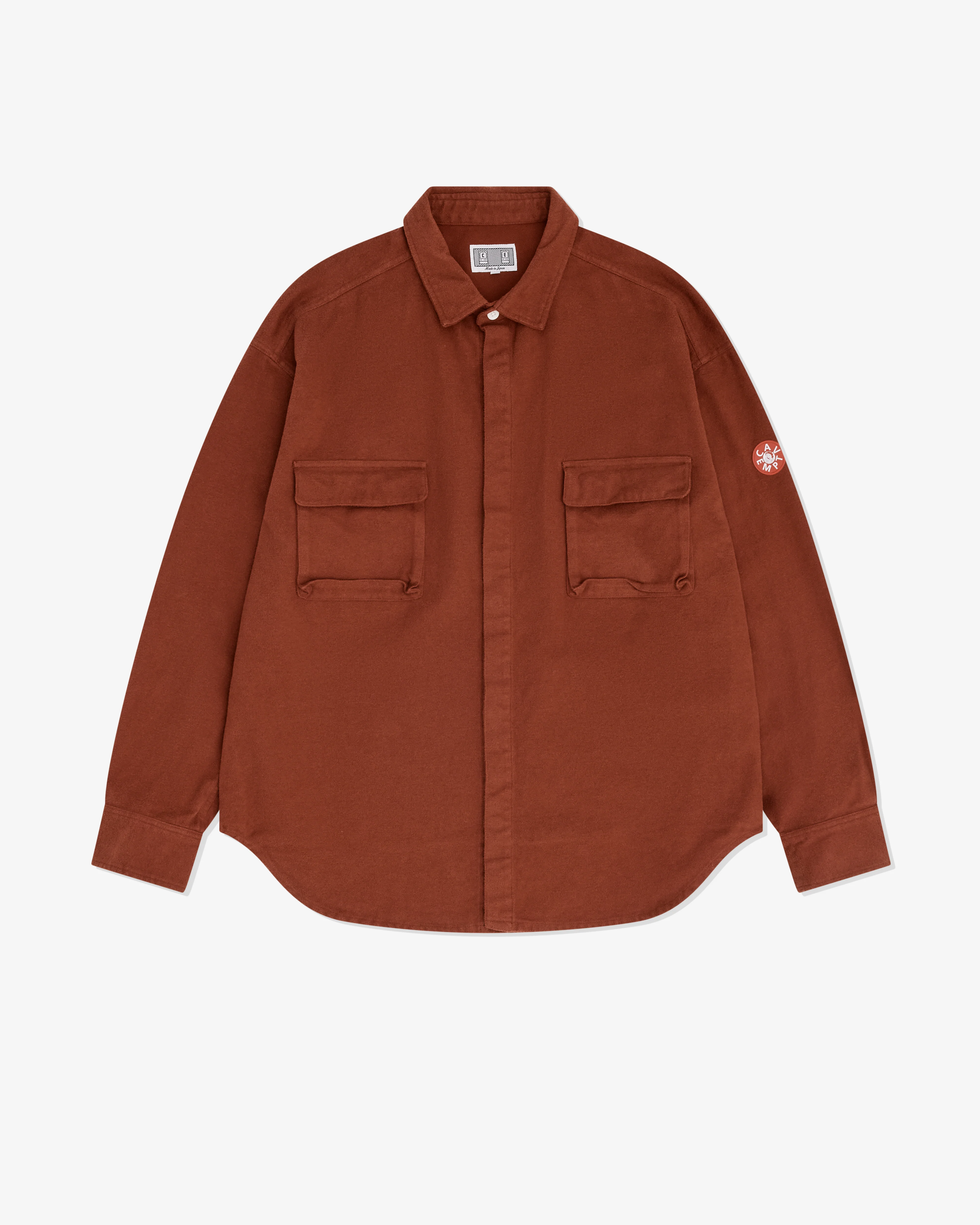 Cav Empt - Men’s Flannel Big Shirt - (Brown)