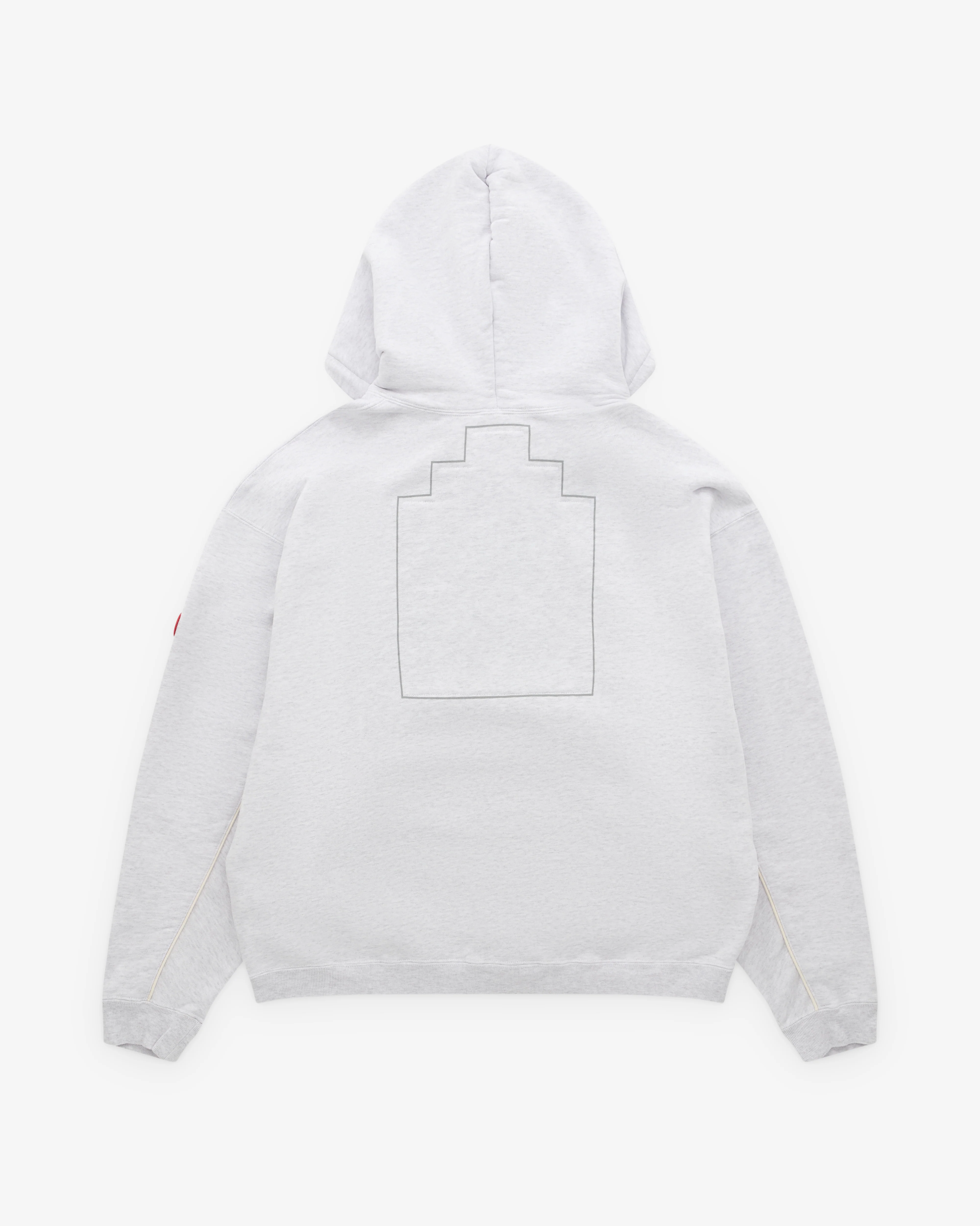 Cav Empt - Men’s Solid Loose Zip Hoody - (Grey) - Image 2