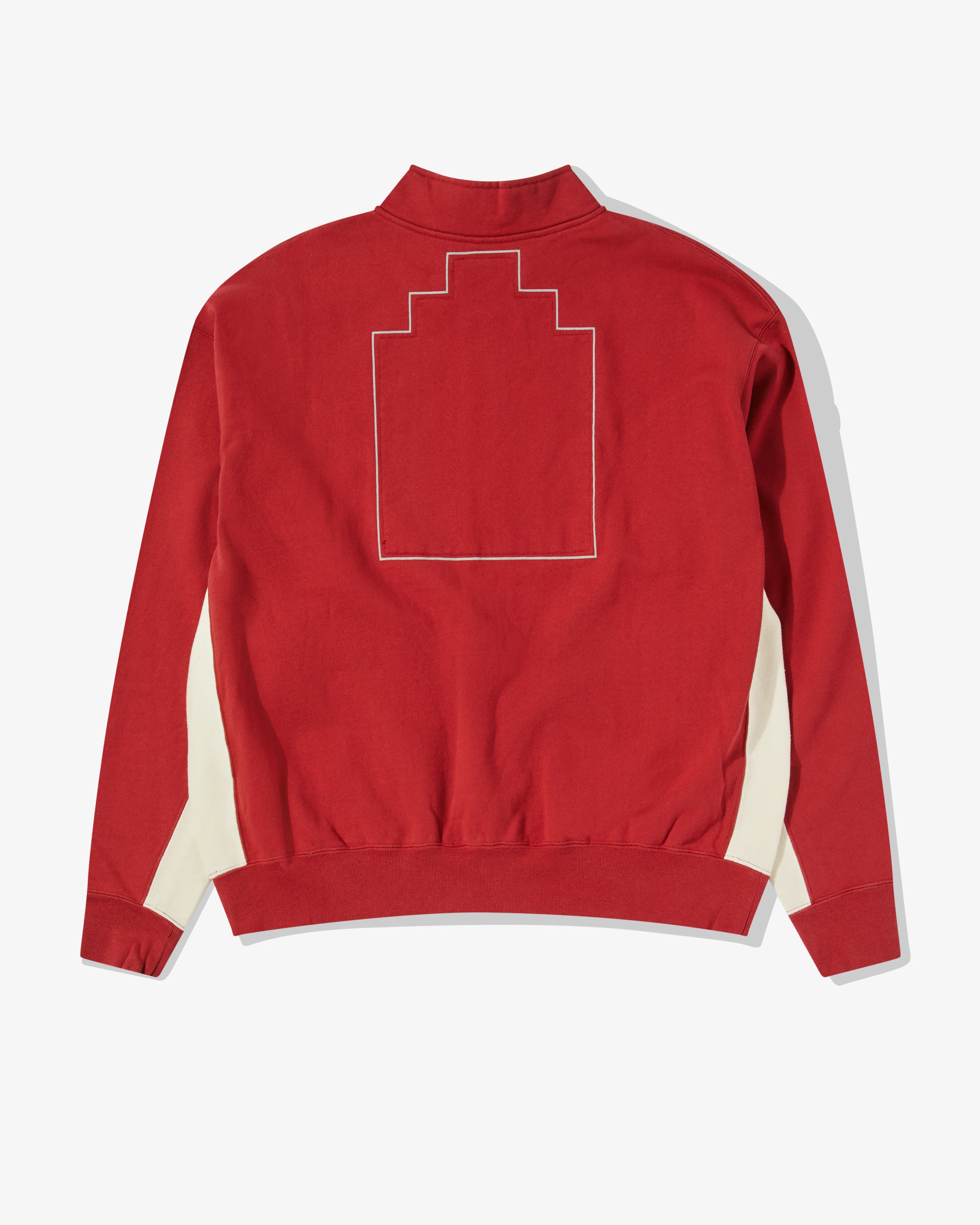 Cav Empt - Men’s Two Thirds Zip Up Sweat - (Red) - Image 2