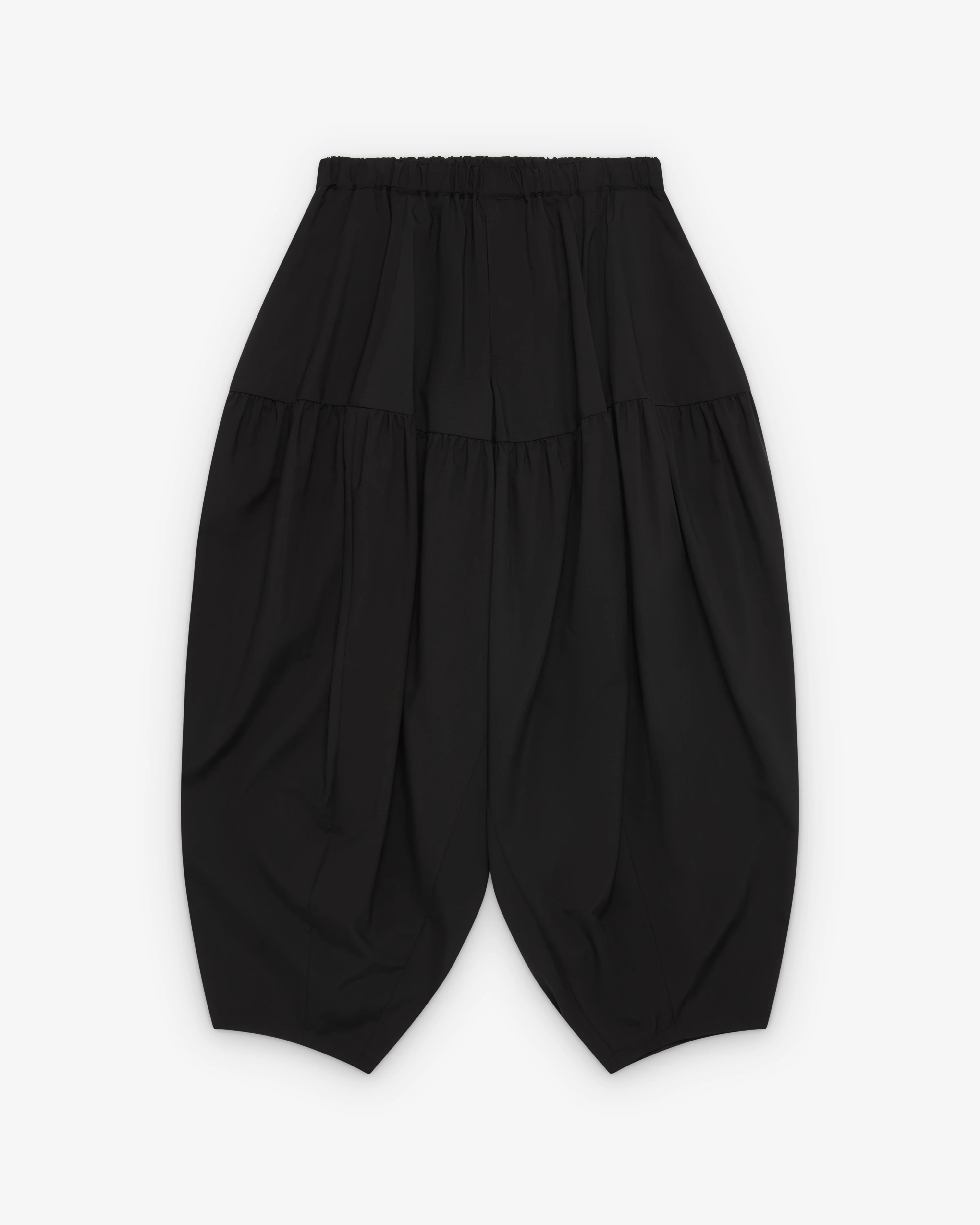 Black Comme des Garçons - Pleated Balloon Trousers - (Black)