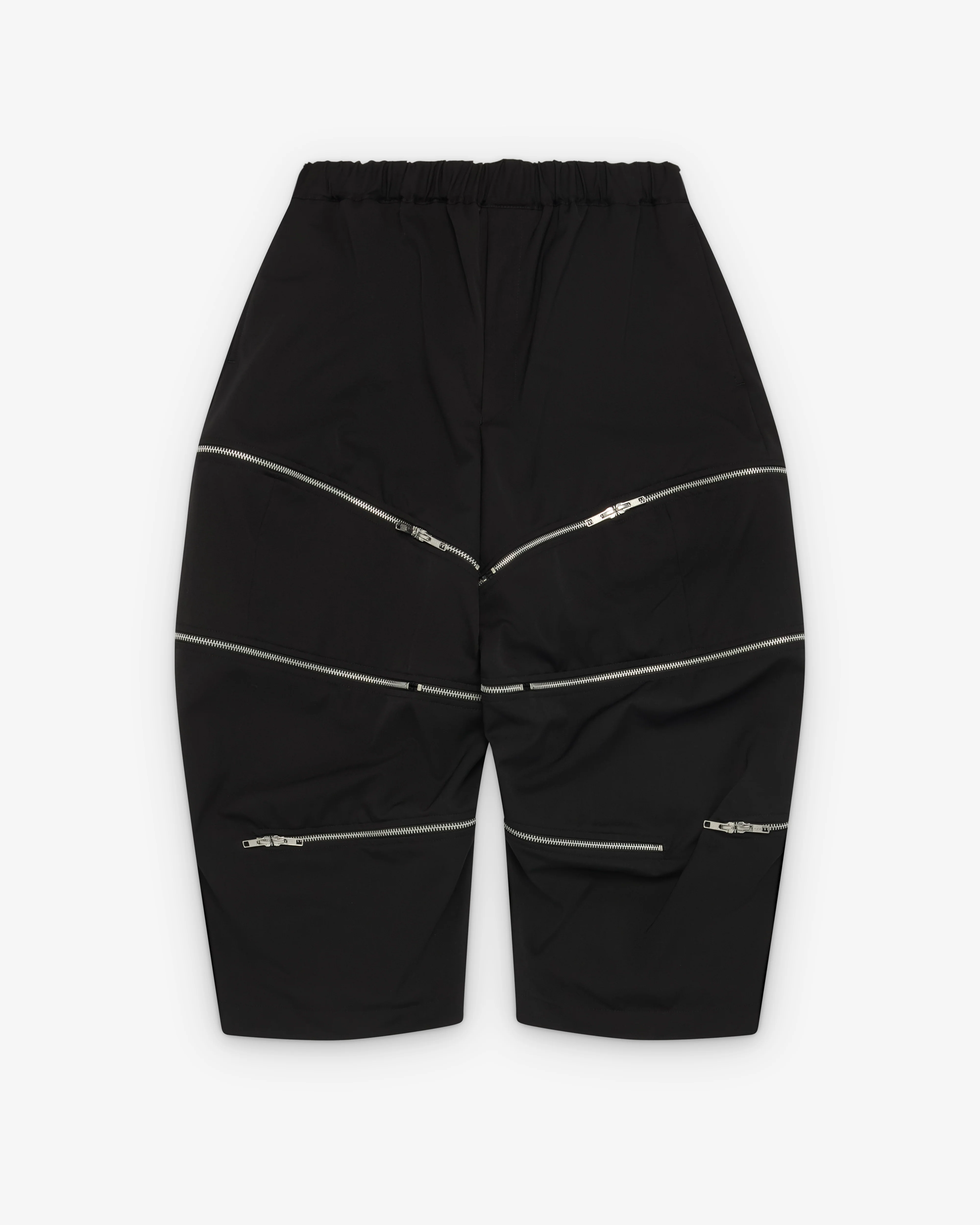 Black Comme des Garçons - Zip Through Trousers - (Black)