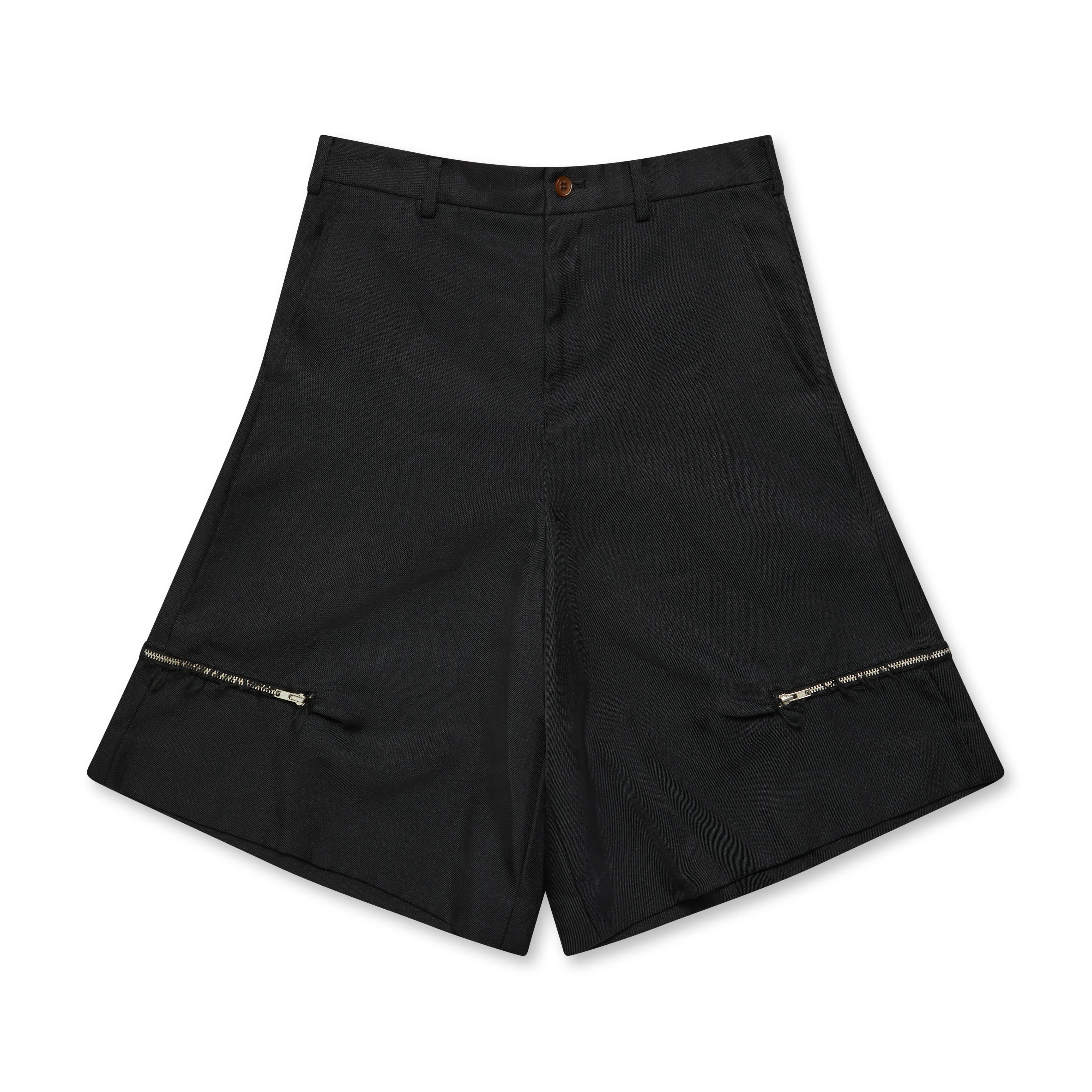 BLACK Comme des Garçons - Zip Shorts - (Black)