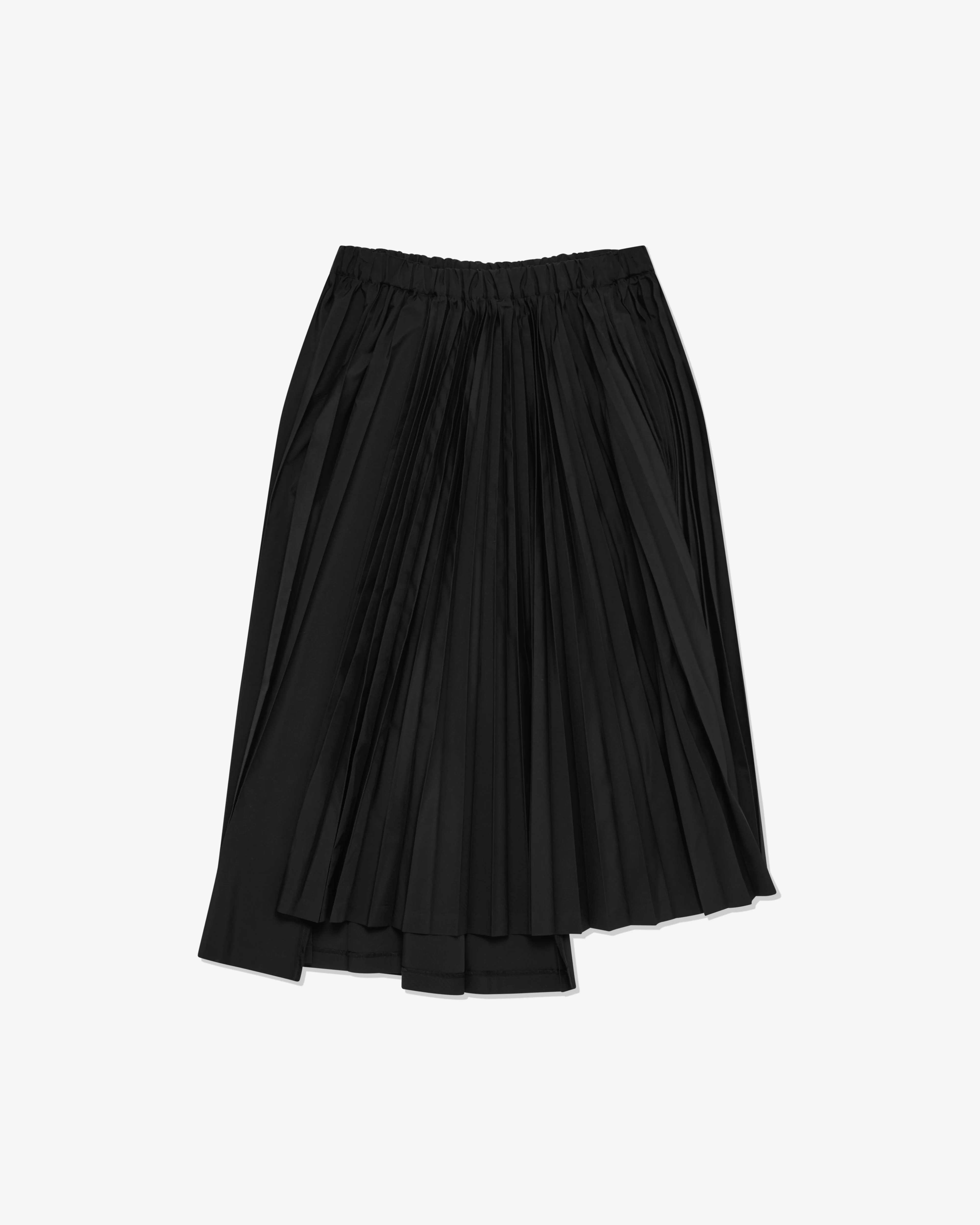 BLACK Comme des Garçons - Asymmetric Accordion Skirt - (Black)